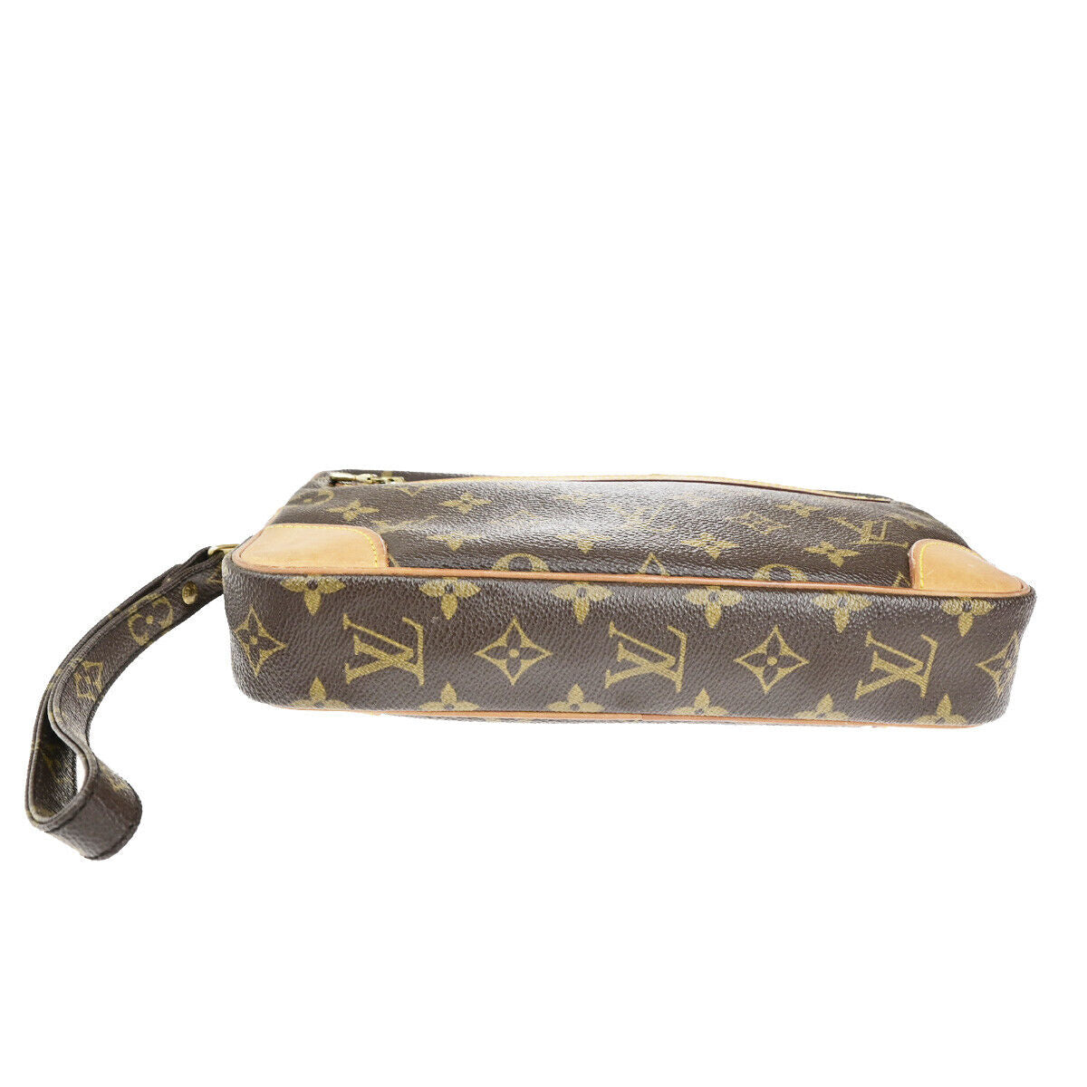 LOUIS VUITTON Marly Dragonne GM Clutch Hand Bag Monogram Brown M51825 36SJ489