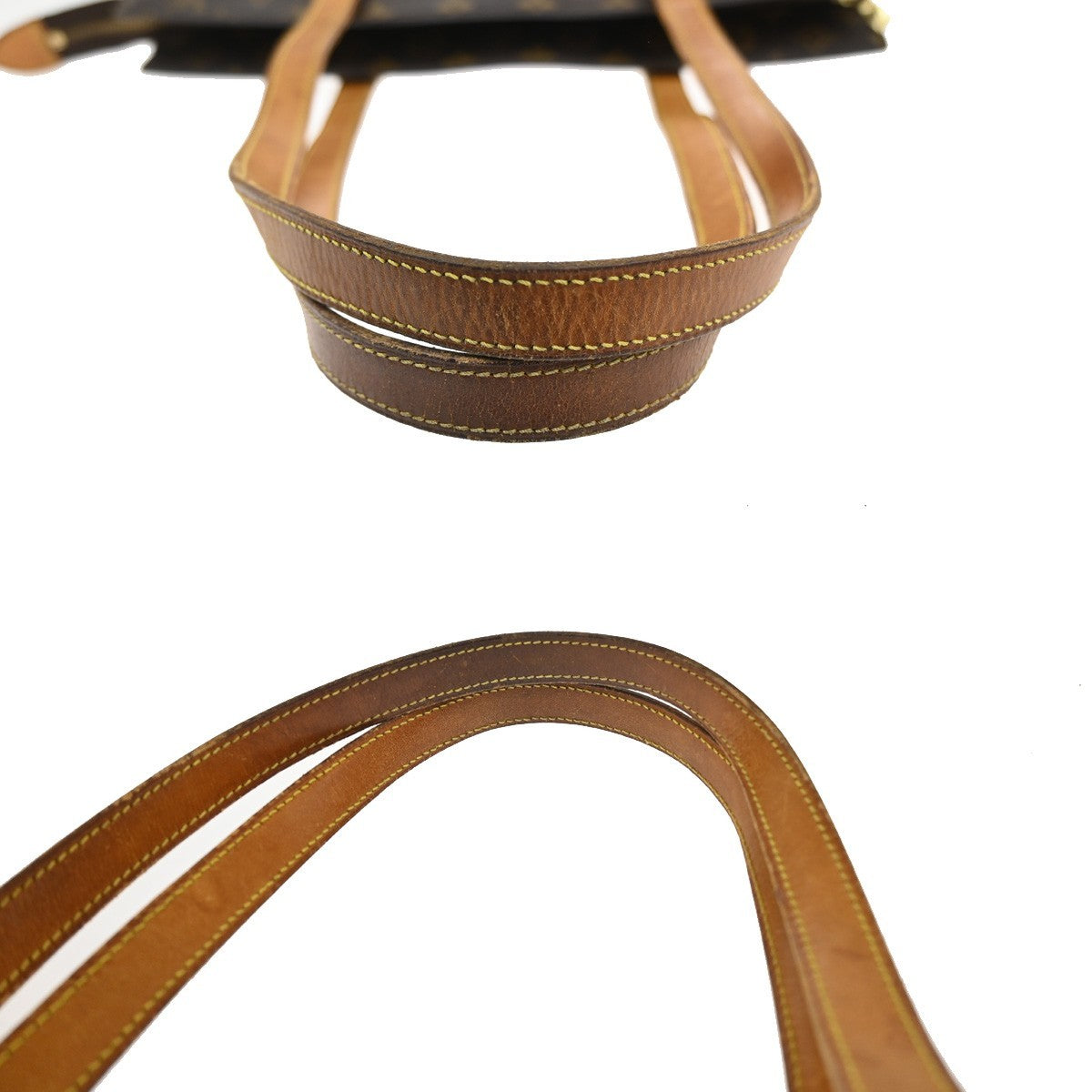 LOUIS VUITTON BABYLONE Shoulder Bag Monogram Leather Brown France M51102 35MA095