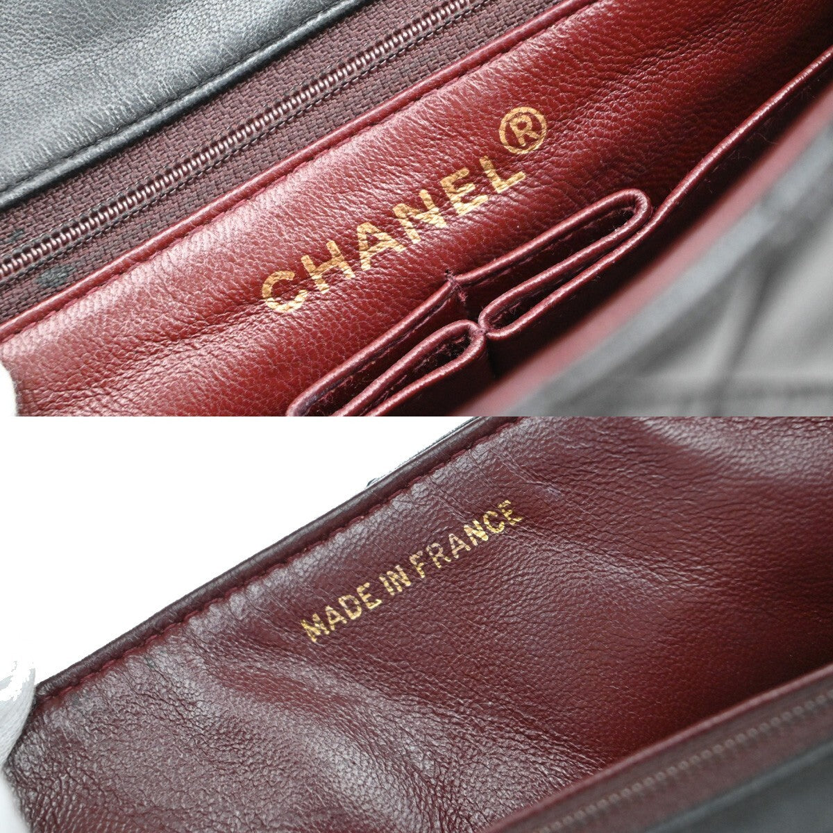CHANEL CC Mini Matelasse Chain Shoulder Bag Leather Black GHW Vintage 318RF284