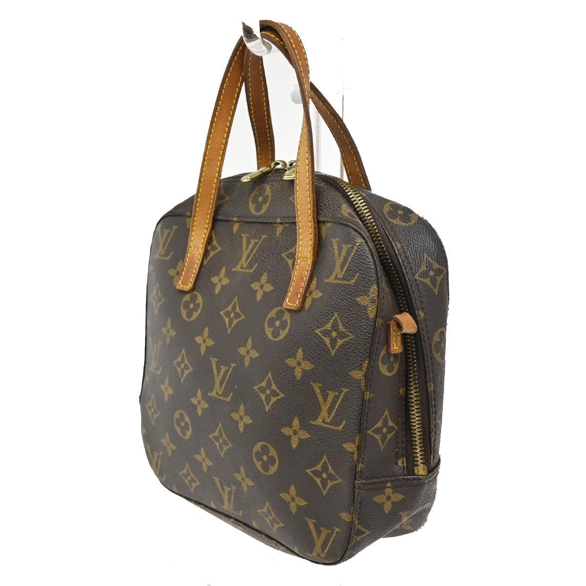 LOUIS VUITTON Spontini Shoulder Hand Bag Monogram Leather BN M47500 33CA541