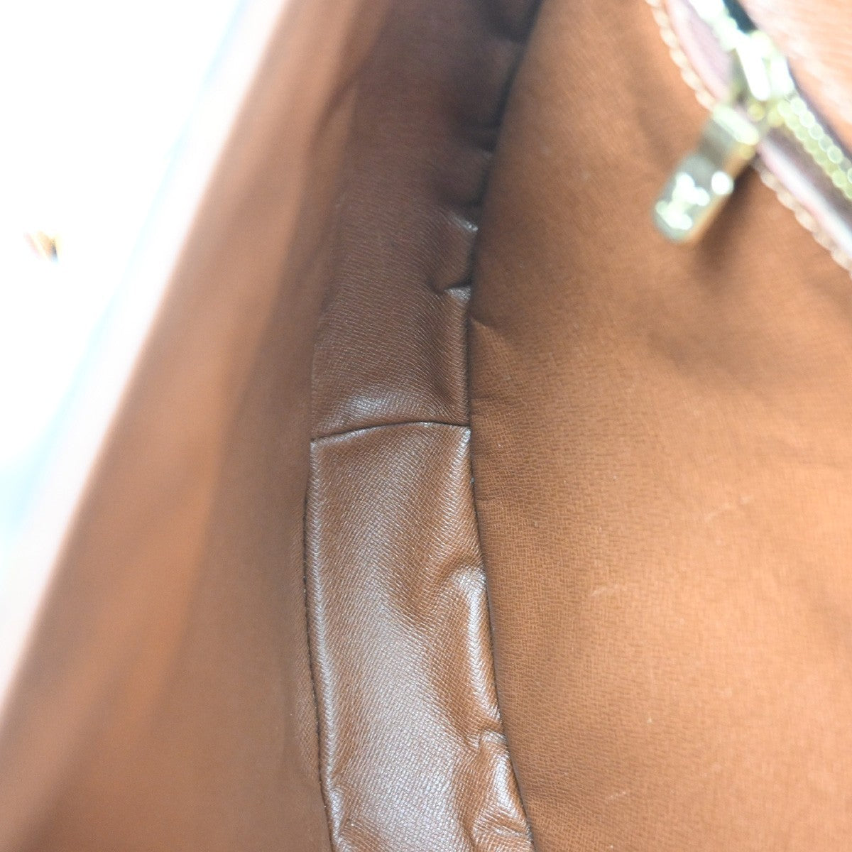 LOUIS VUITTON Chantilly GM Shoulder Bag Monogram Leather Brown M51232 81SA010