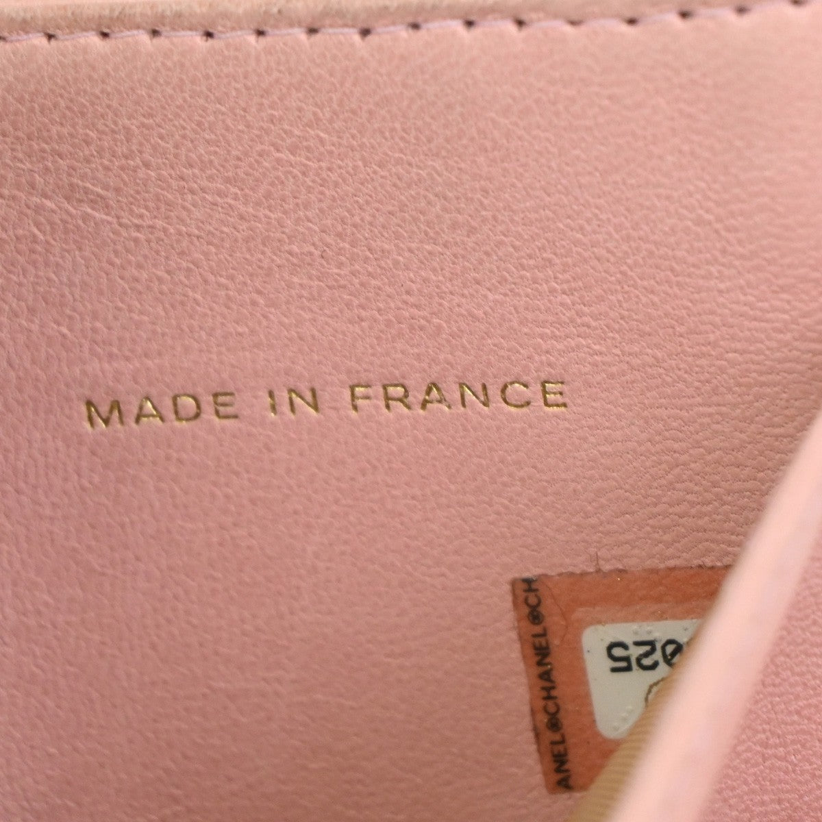 CHANEL CC Logo Bifold Compact Wallet Grained Calfskin Leather Pink GHW 83KB512