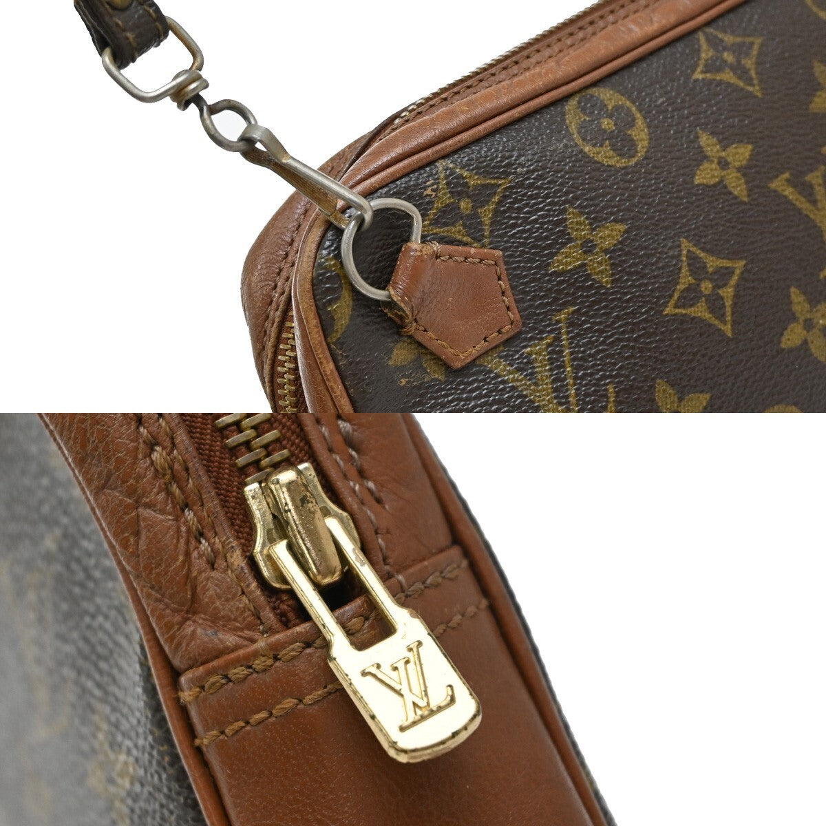 LOUIS VUITTON Pochette Sport Clutch Shoulder Bag Monogram BN N0.183 61EE314