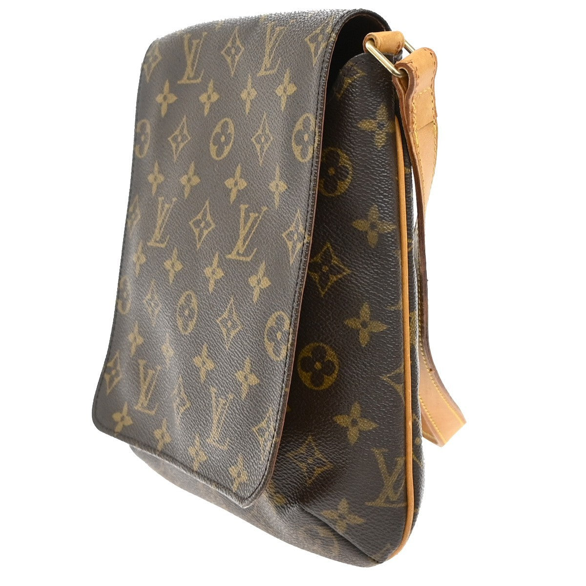 LOUIS VUITTON LV Musette Salsa Short Shoulder Bag Monogram Brown M51258 30KB297