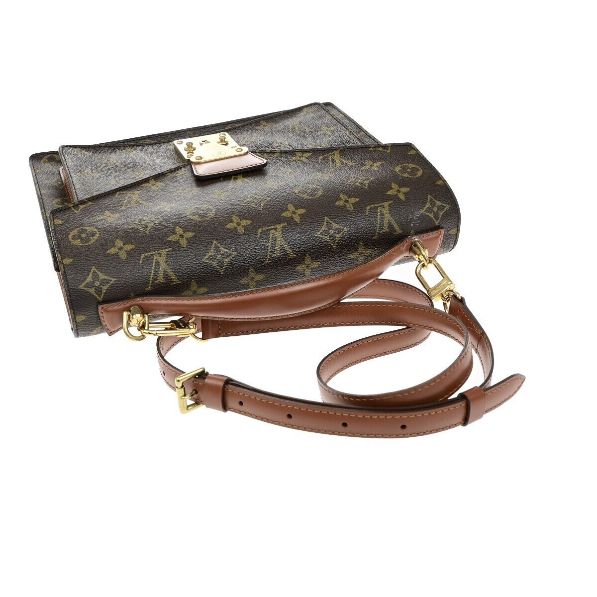 LOUIS VUITTON Monceau 2Way Shoulder Hand Bag Monogram Leather BN M51185 98ED945