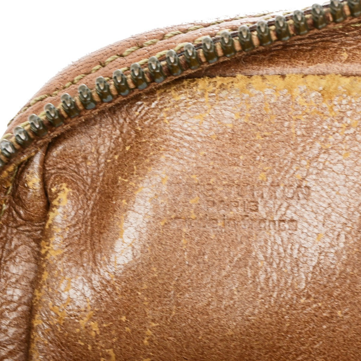 LOUIS VUITTON Sac Sport Clutch Hand Bag Monogram Leather Brown France 07KC335
