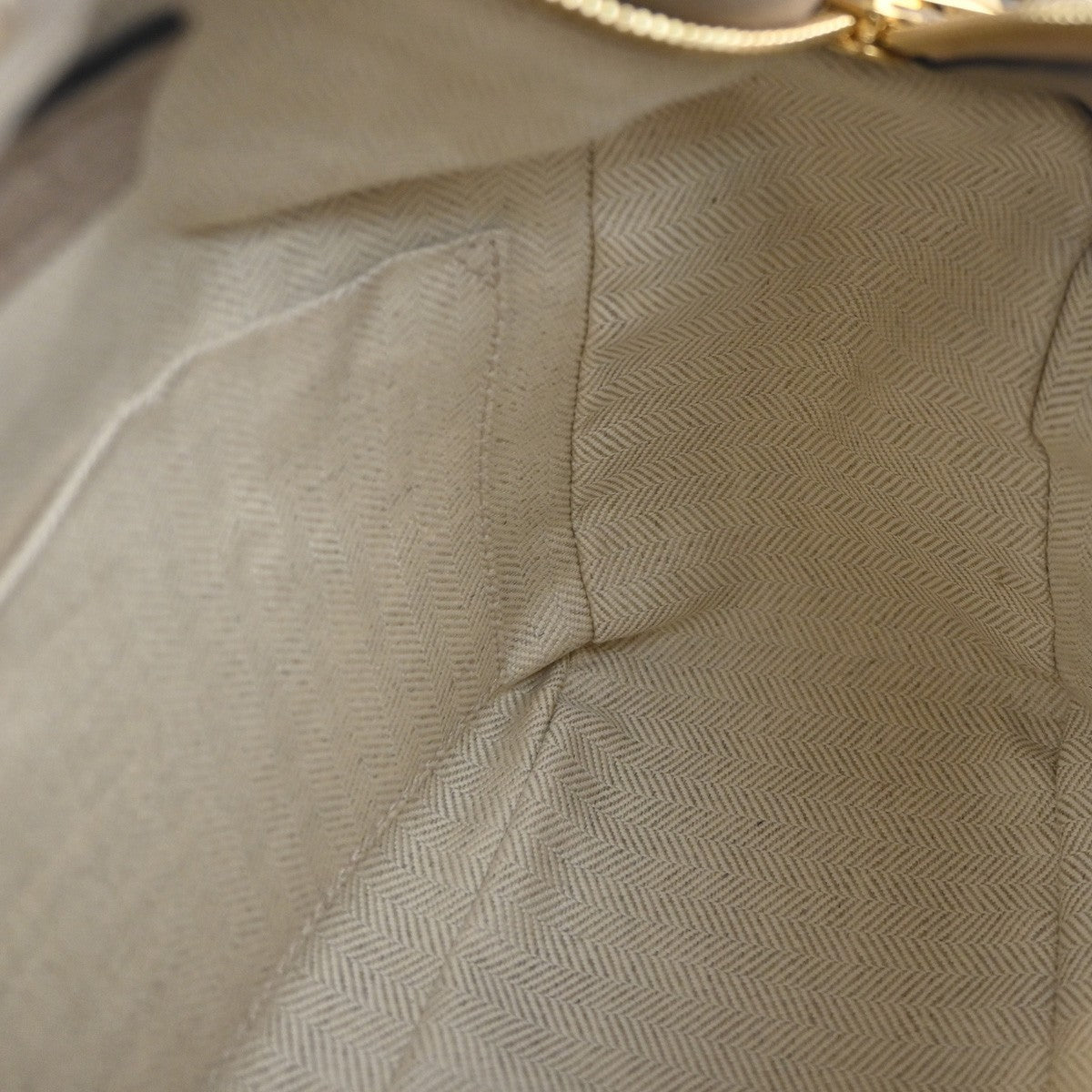 LOEWE Logo Puzzle Small 2way Shoulder Hand Bag Leather Beige Spain GHW 629RL948