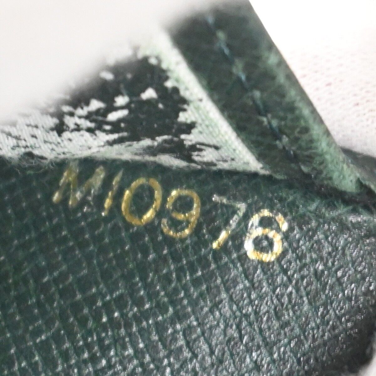 LOUIS VUITTON 3 Set Bifold Wallet Purse Monogram Epi Taiga Leather Green 02SH153