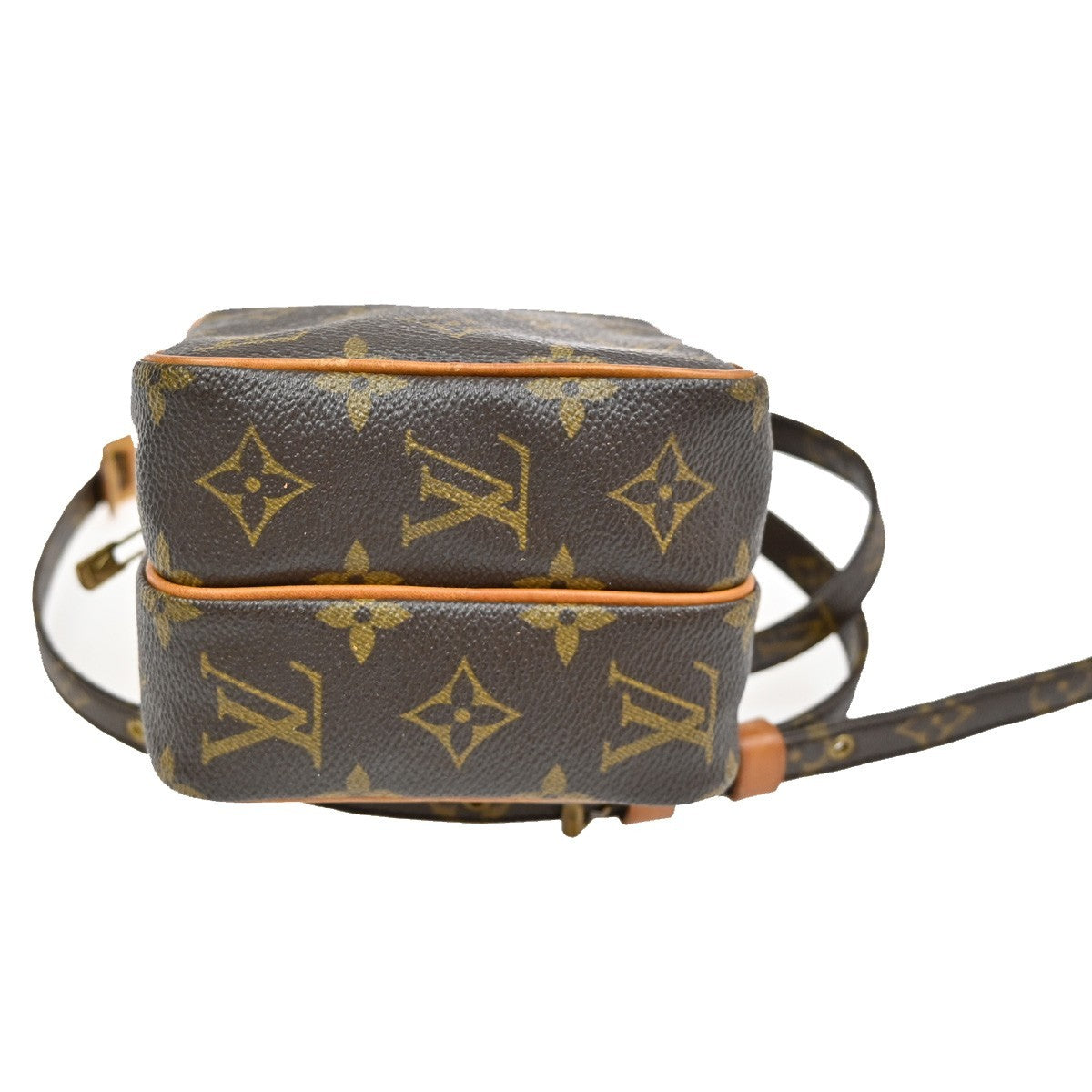 LOUIS VUITTON Mini Amazon Shoulder Bag Monogram Leather Brown M45238 70KB536