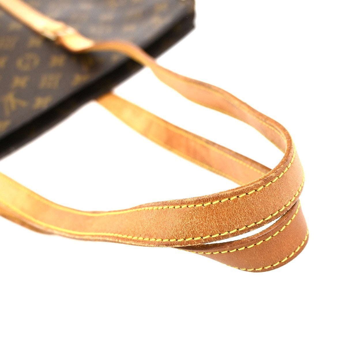 LOUIS VUITTON Babylone Shoulder Bag Monogram Leather Brown France M51102 86KP494