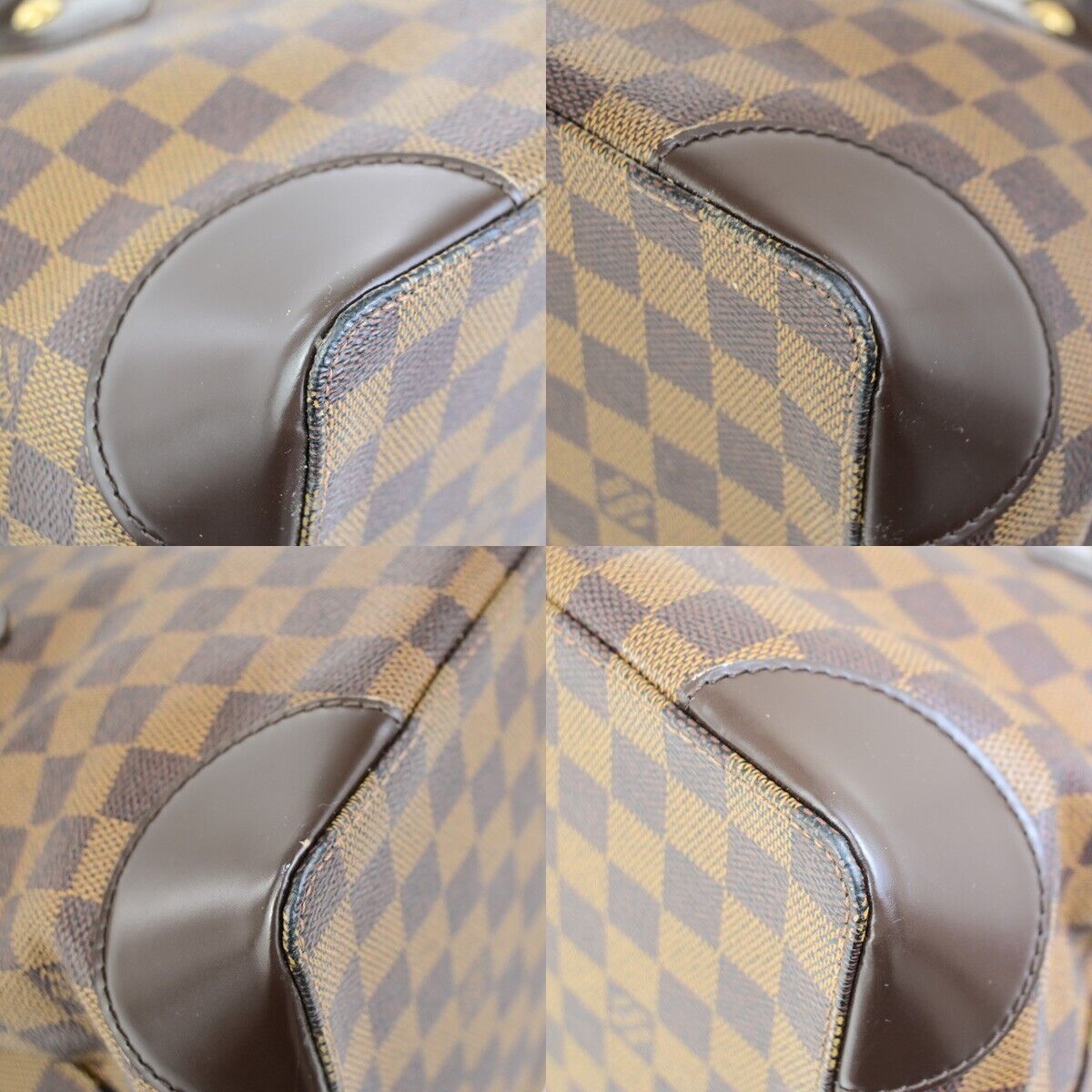 LOUIS VUITTON Hampstead PM Shoulder Bag Damier Ebene Leather BN N51205 53FB260