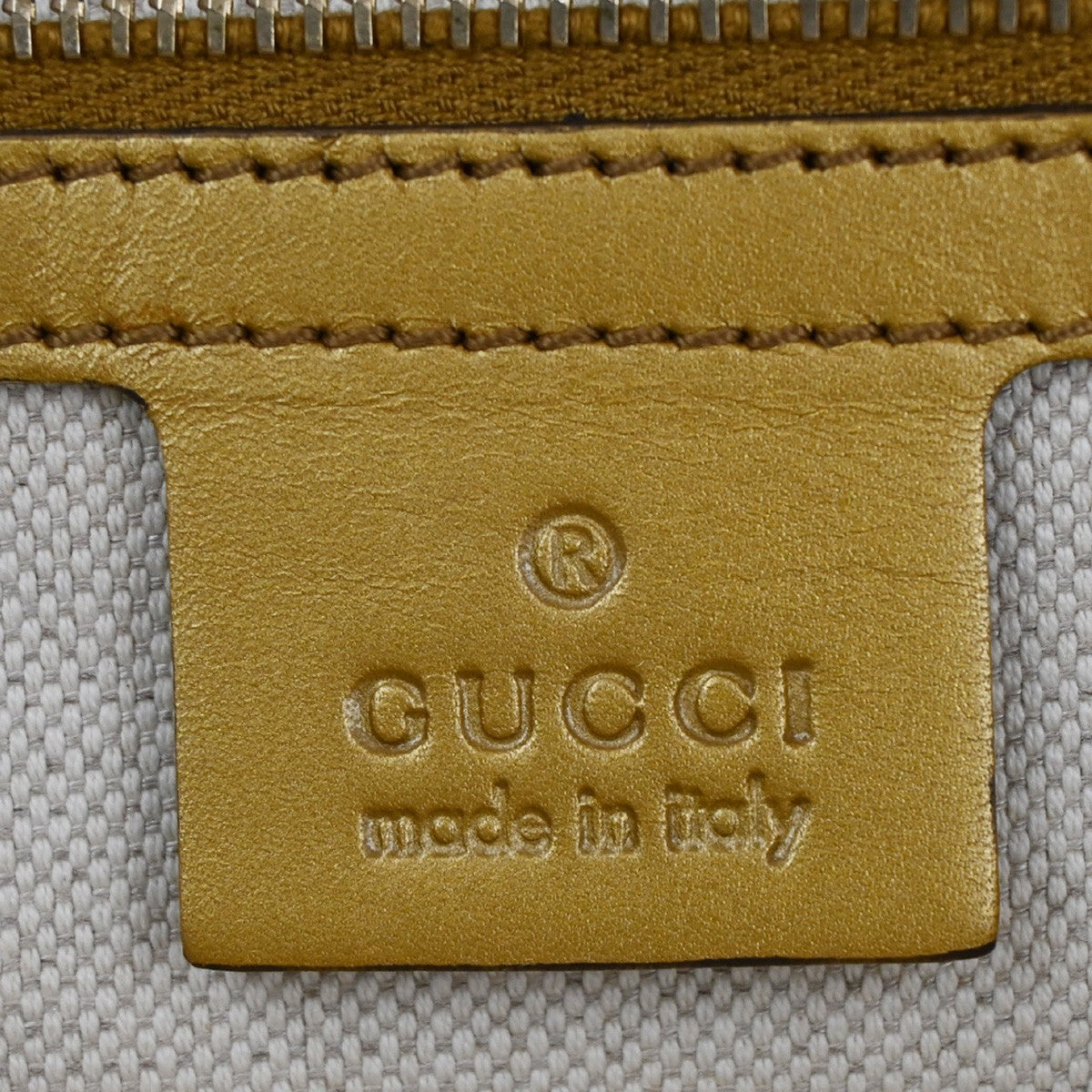GUCCI GG Pattern Hand Bag Canvas Leather Heart-Shaped GG Charms Italy 39CA073
