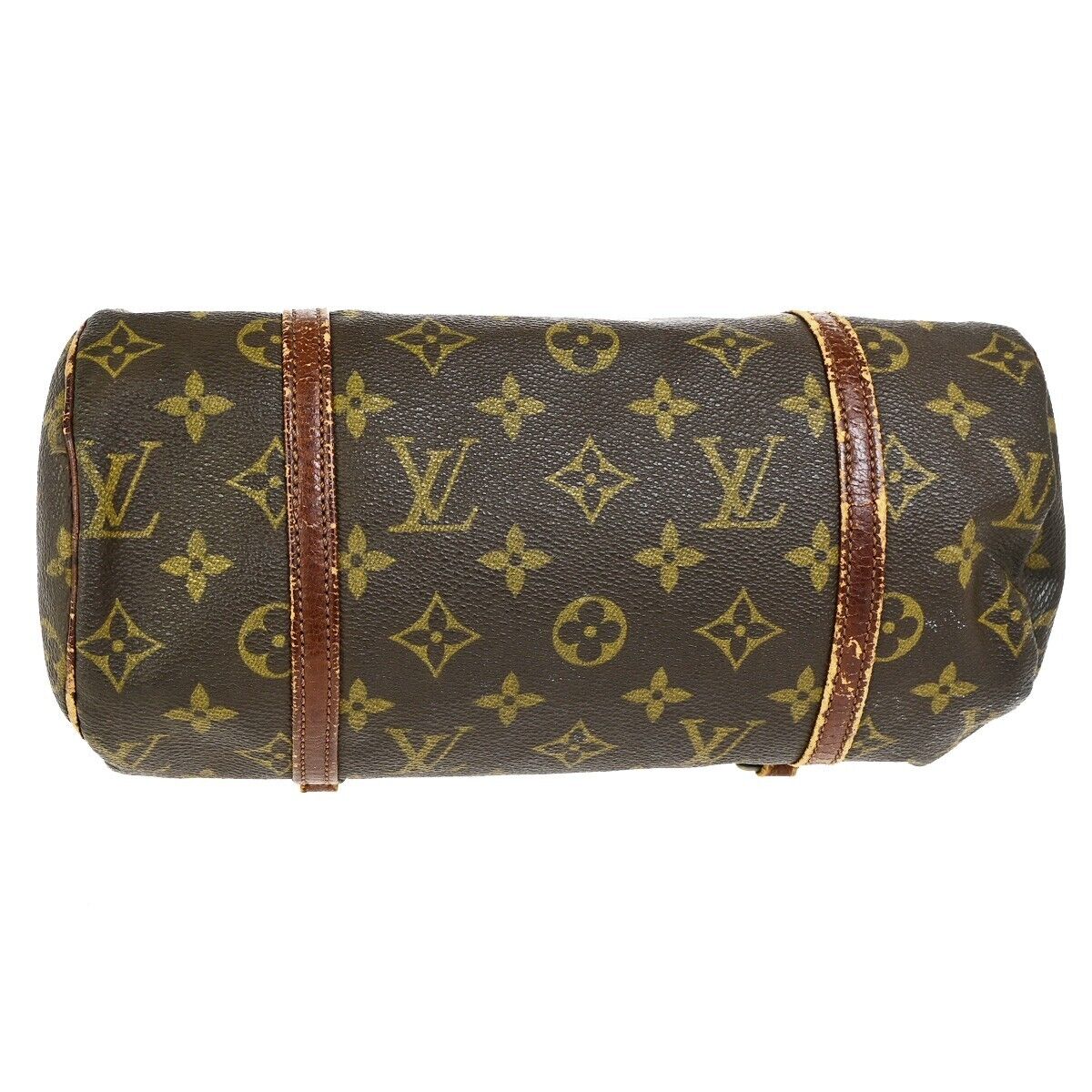 LOUIS VUITTON PAPILLON 26 Hand Bag Monogram Leather Brown France M51366 60FB201