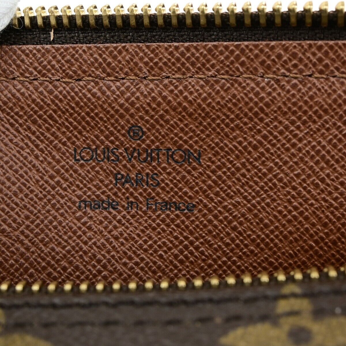 LOUIS VUITTON Logo PAPILLON 30 Hand Bag Monogram Leather Brown M51365 79ED446