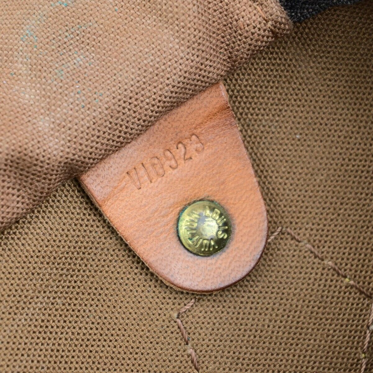 LOUIS VUITTON Speedy 30 Travel Hand Bag Monogram Leather Brown M41526 69ED016