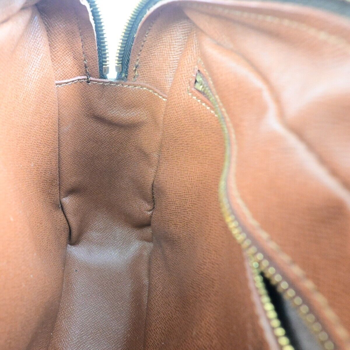 LOUIS VUITTON Trocadero 27 Shoulder Bag Monogram Leather Brown M51274 77ED035