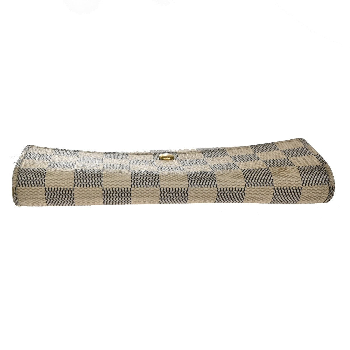 LOUIS VUITTON Portefeuille Sarah Long Wallet Damier Azur White N61735 05KB398