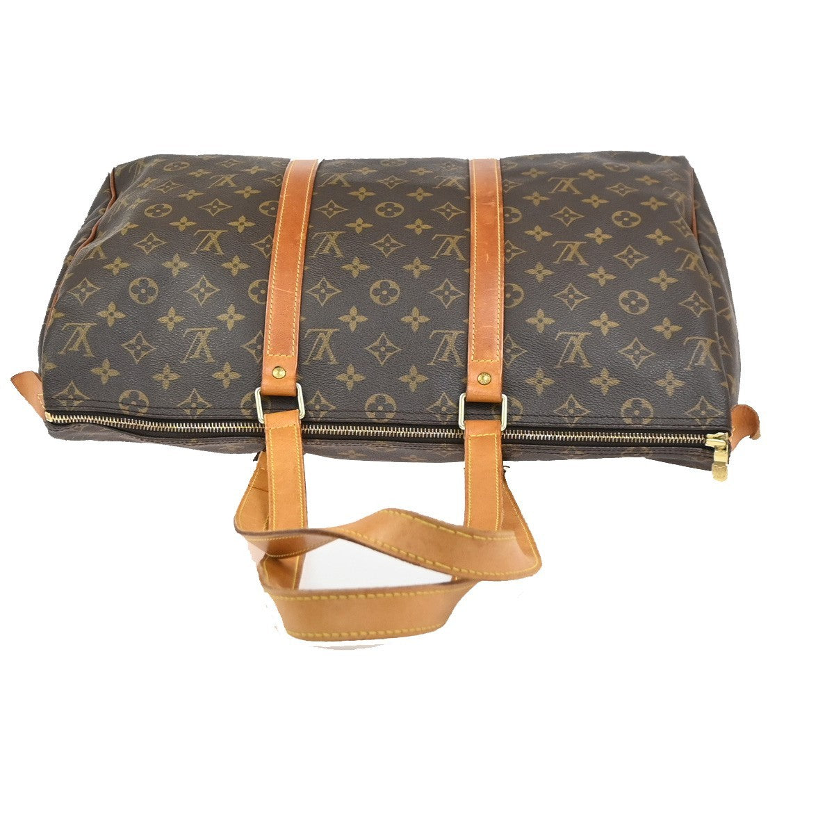 LOUIS VUITTON Flanerie 45 Shoulder Bag Monogram Leather Brown M51115 79KC823