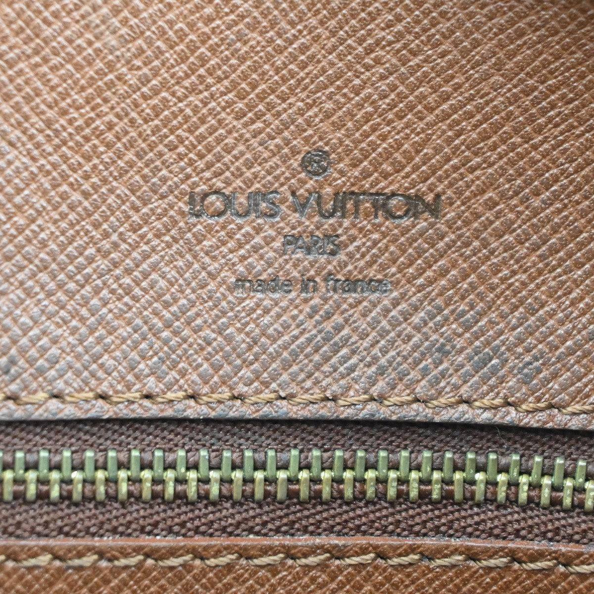 LOUIS VUITTON Boulogne 35 Shoulder Bag Monogram Leather Brown M51260 70SA144