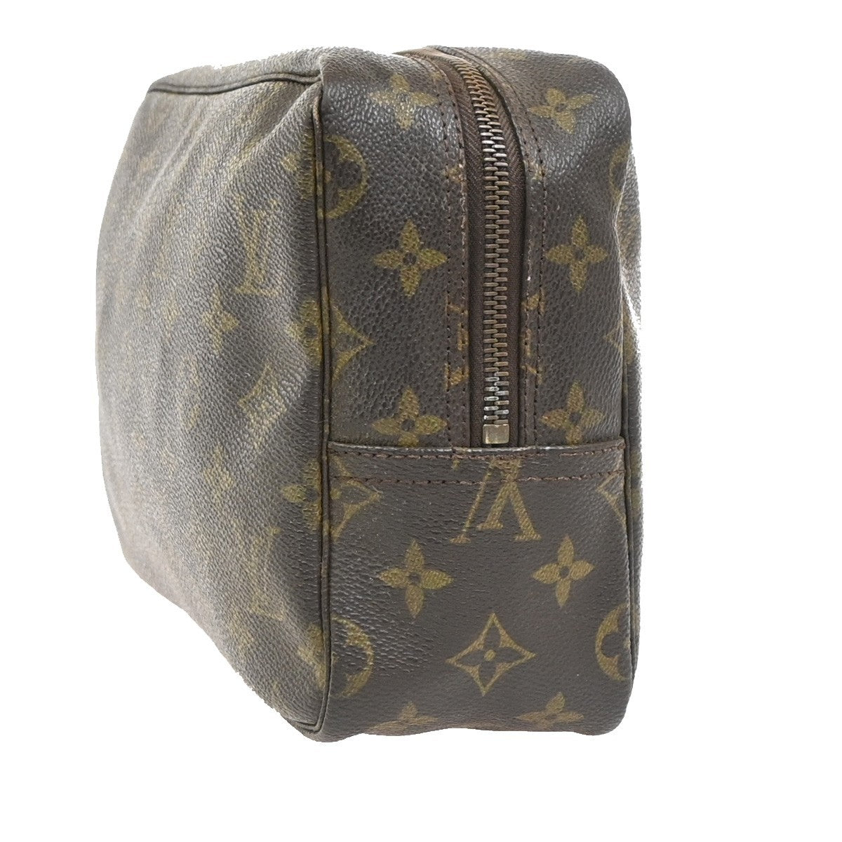 LOUIS VUITTON Trousse Toilette 28 Clutch Hand Bag Monogram Brown M47522 66PA079