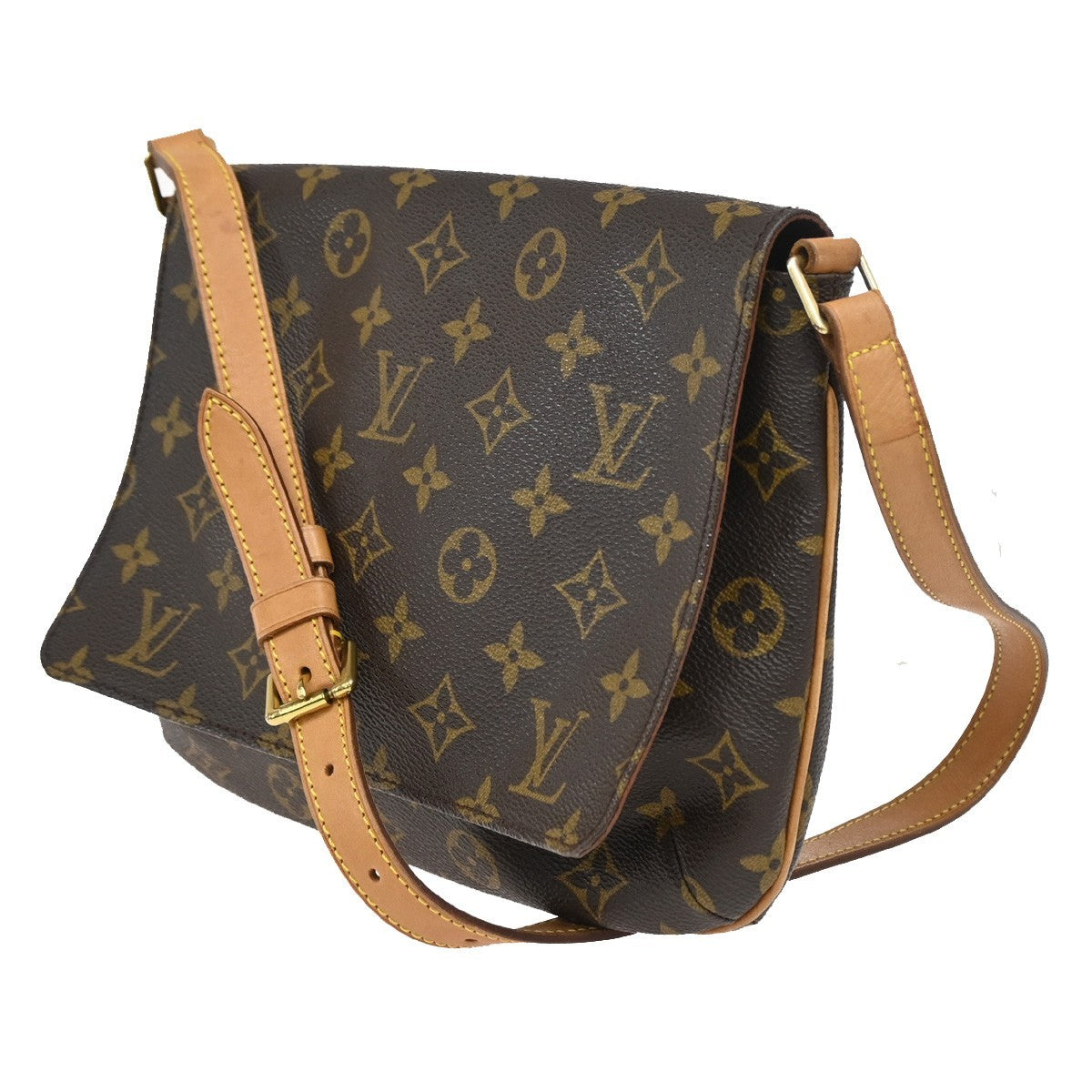 LOUIS VUITTON Musette Tango Short Shoulder Bag Monogram Leather M51257 77DA076