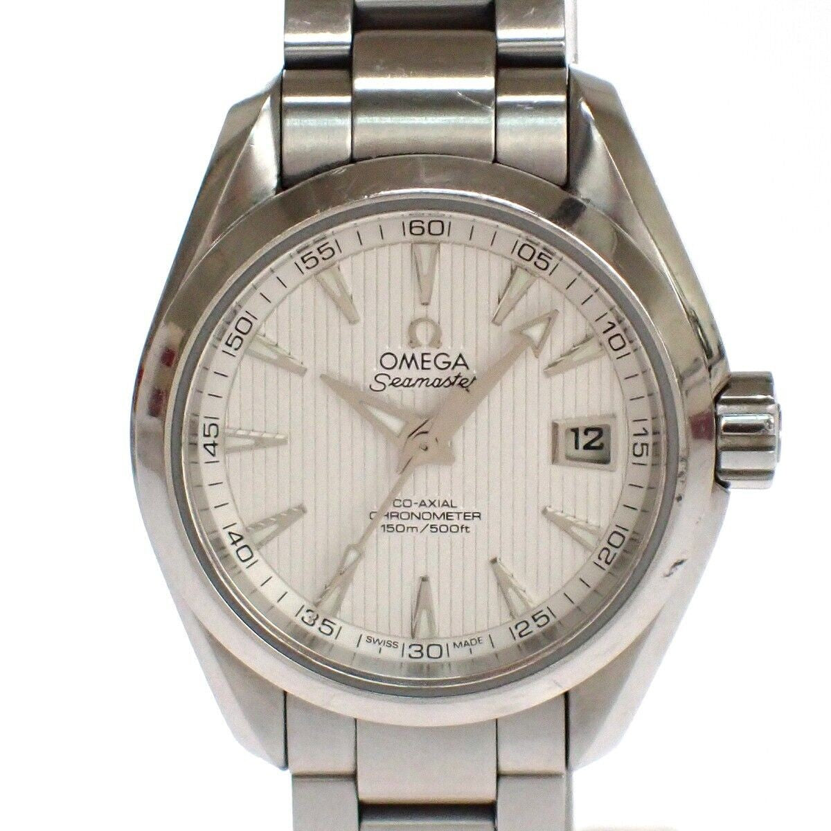 OMEGA SEAMASTER AQUA TERRA 150M CO‑AXIAL CHRONOMETER 34 MM WRIST WATCH...