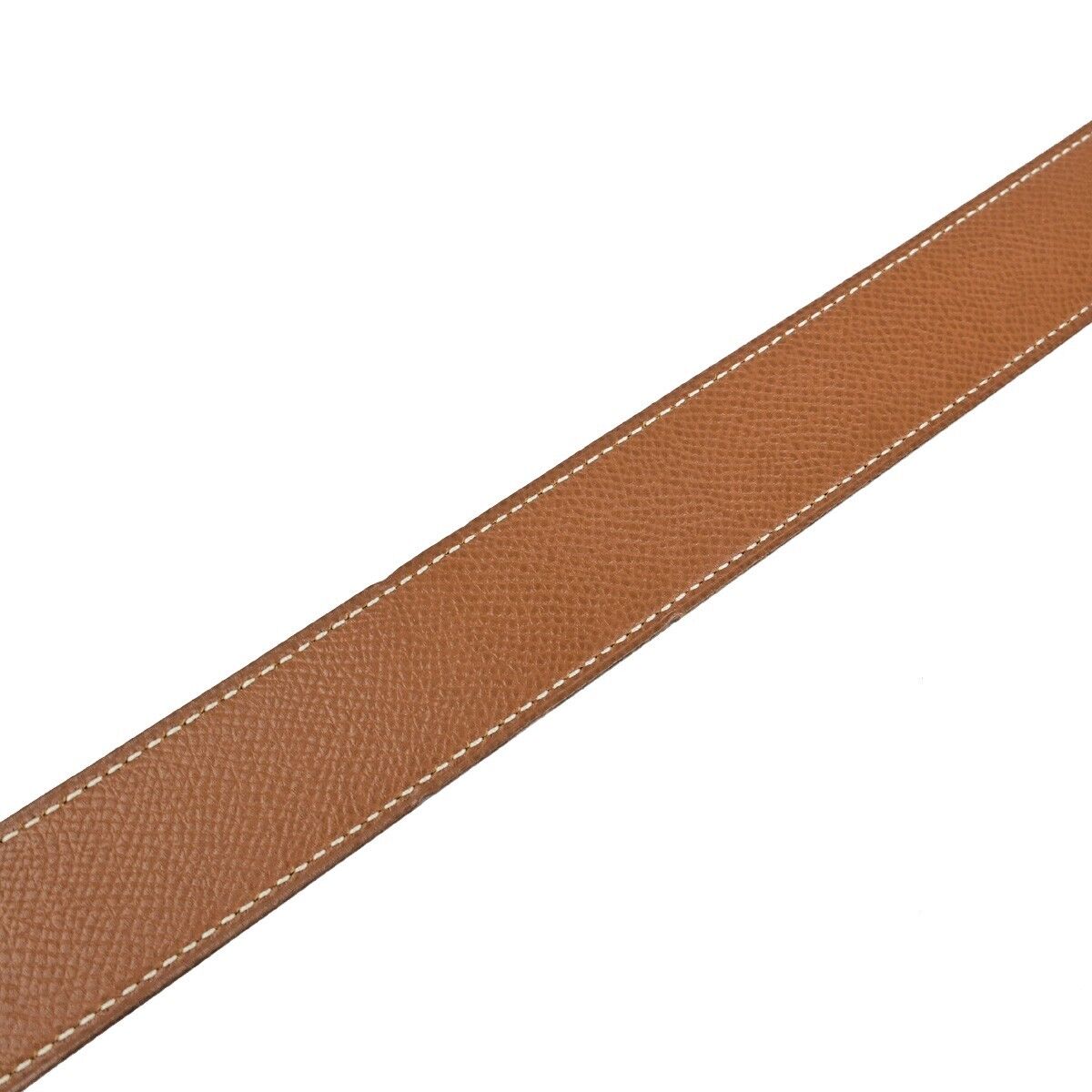 HERMES H Logo Constance Reversible Buckle Belt #70 Leather ◯Z Black GHW 83EC005