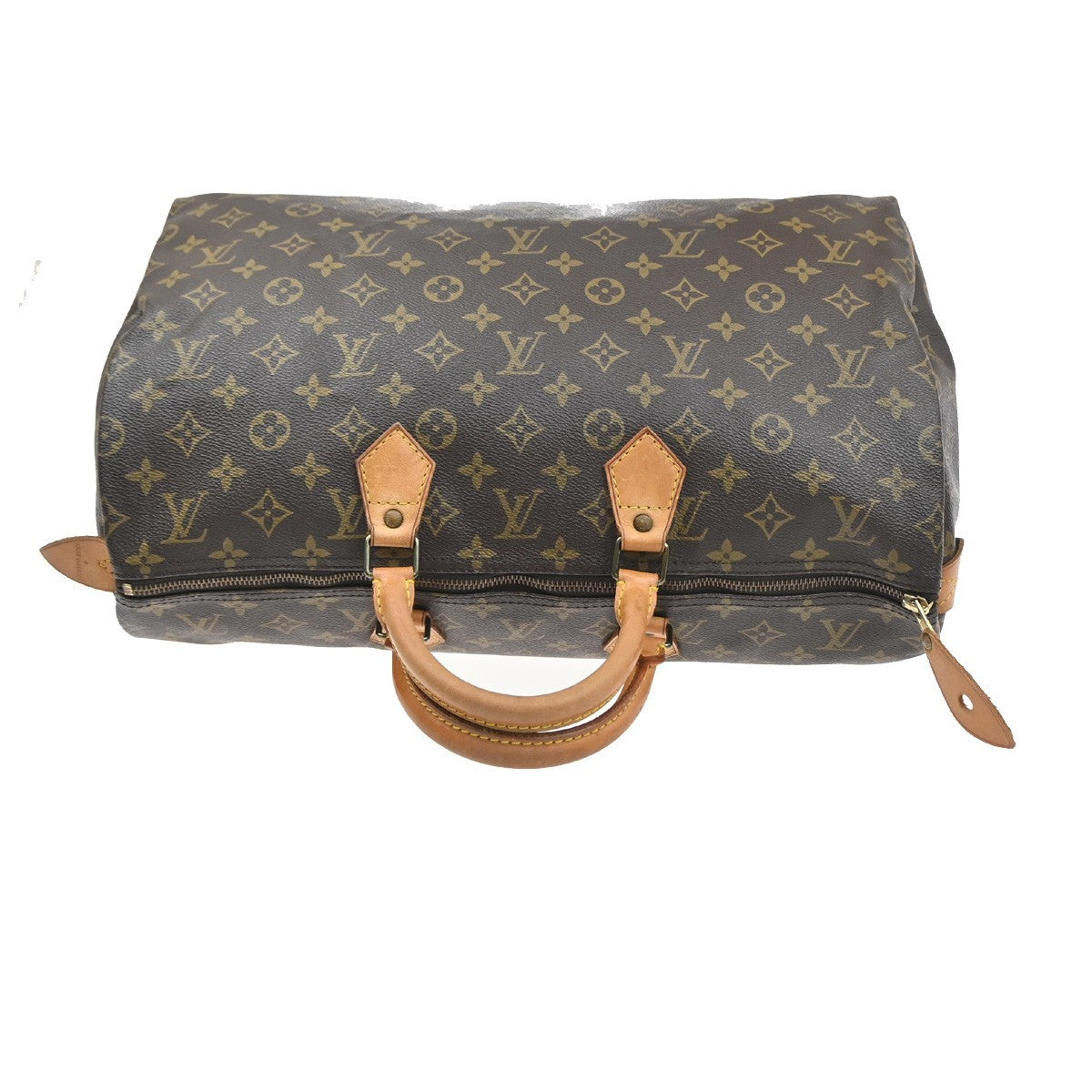 LOUIS VUITTON Speedy 40 Travel Hand Bag Monogram Leather Brown M41522 96SA132