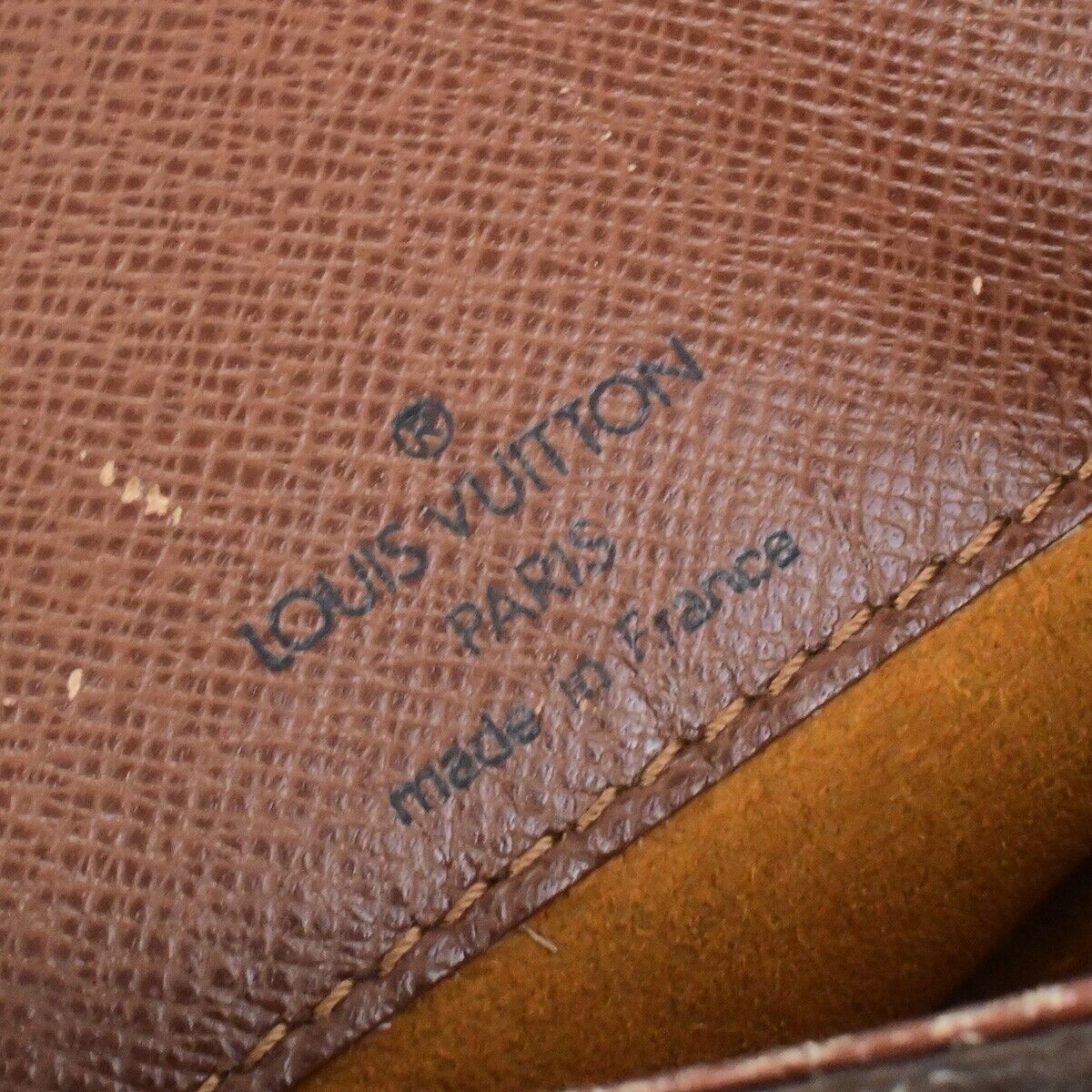 LOUIS VUITTON Musette Shoulder Bag Monogram Leather Brown Spain M51256 33FB533