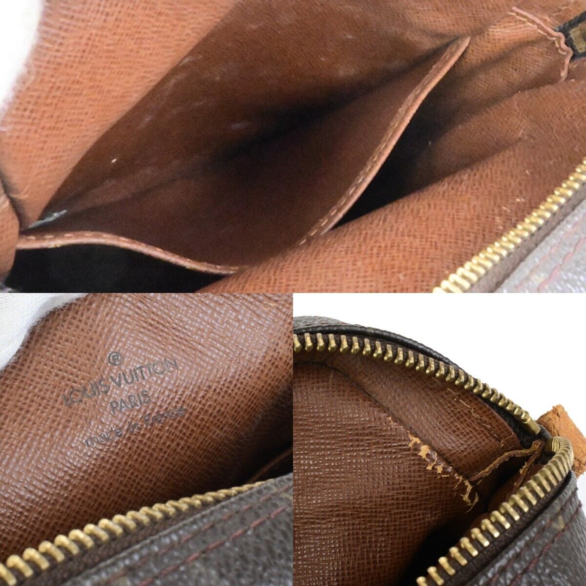LOUIS VUITTON Amazon Crossbody Shoulder Bag Monogram Leather BN M45236 04EE045