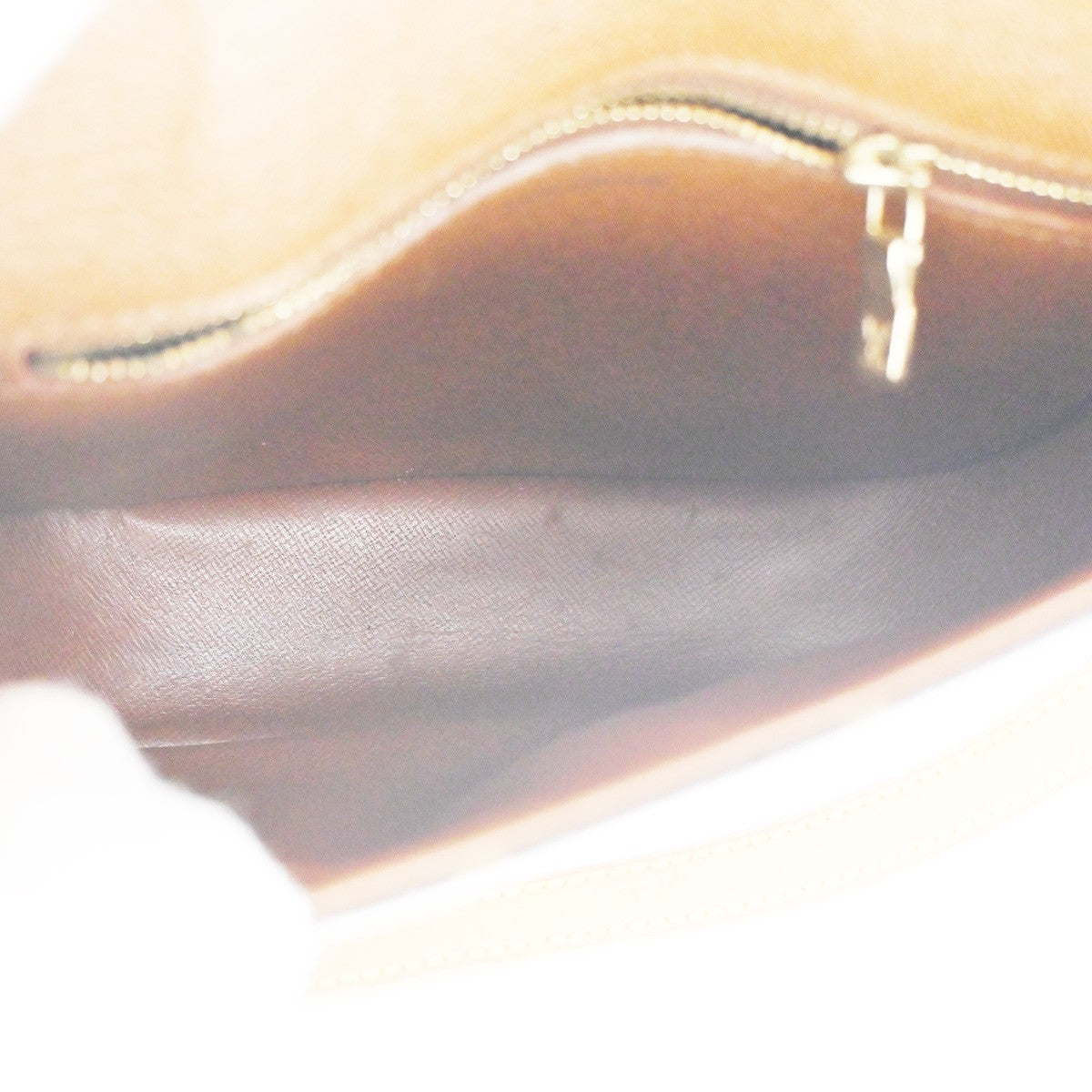 LOUIS VUITTON Saint Cloud MM Shoulder Bag Monogram Leather Brown M51243 81CA682