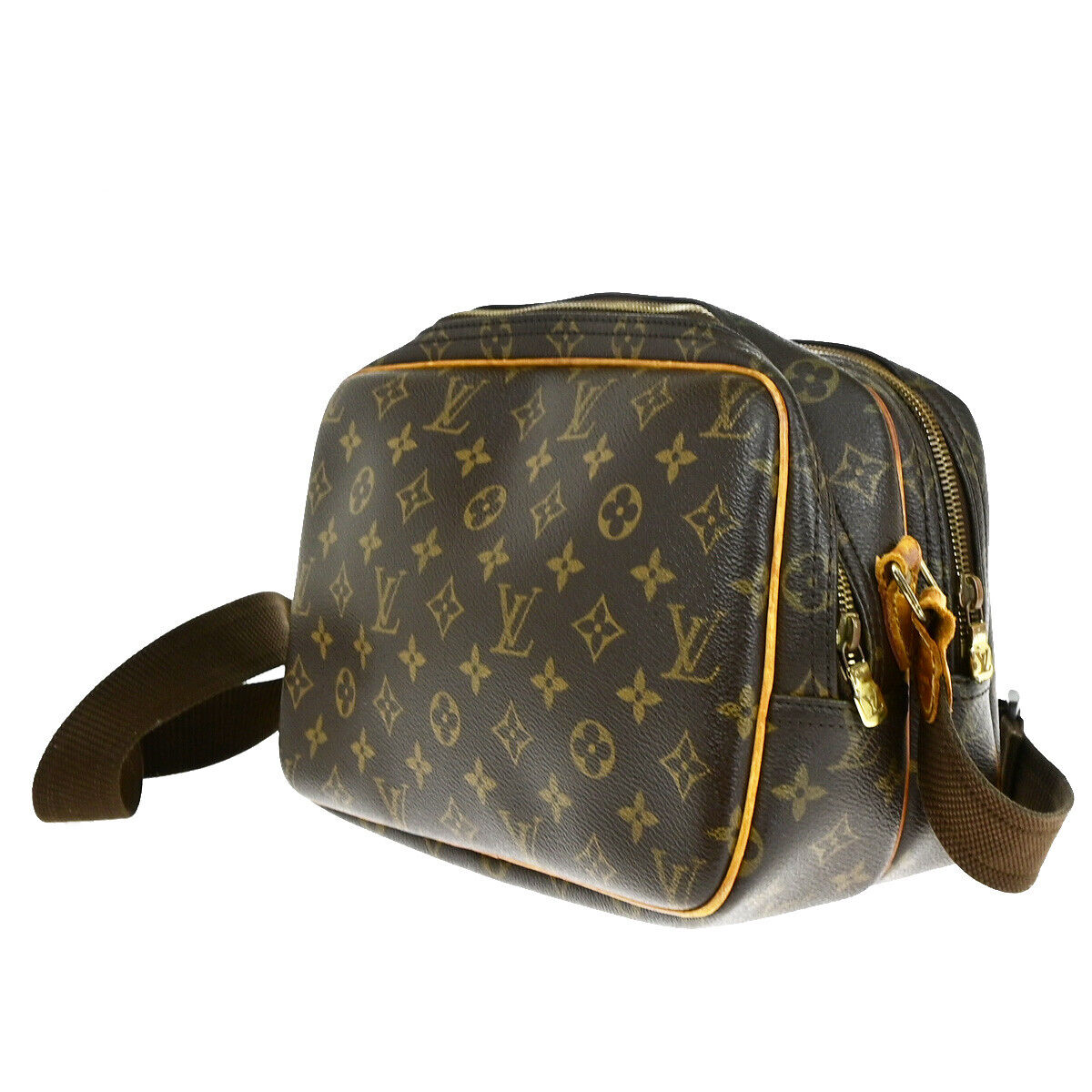 LOUIS VUITTON Reporter PM Crossbody Shoulder Bag Monogram Leather M45254 30YE574