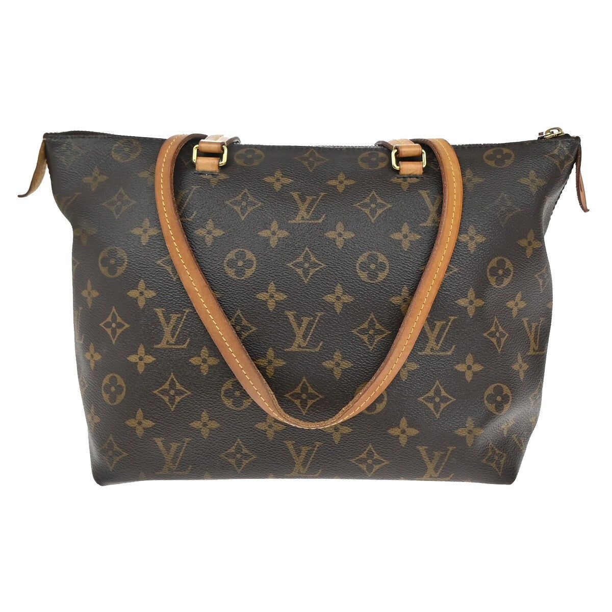 LOUIS VUITTON LV Iena PM Shoulder Bag Monogram Leather Brown M42268 11EE189