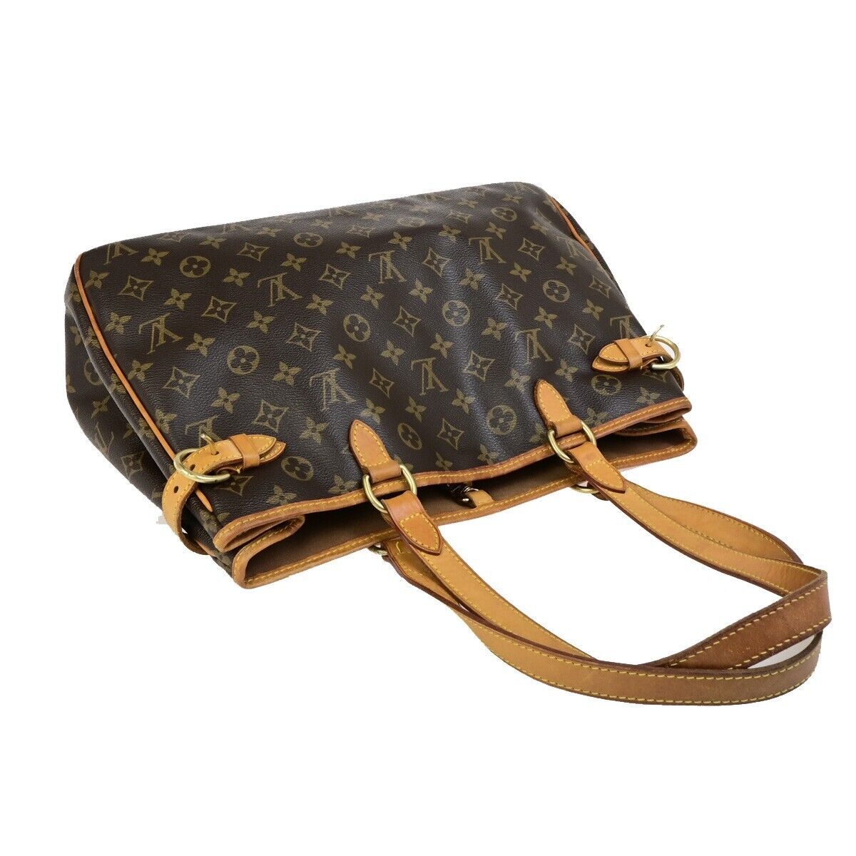 LOUIS VUITTON Batignolles Horizontal Shoulder Bag Monogram Brown M51154 80FB301