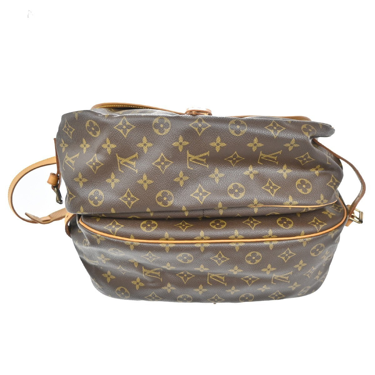 LOUIS VUITTON Saumur 35 Shoulder Bag Monogram Leather BN France M42254 79KC172