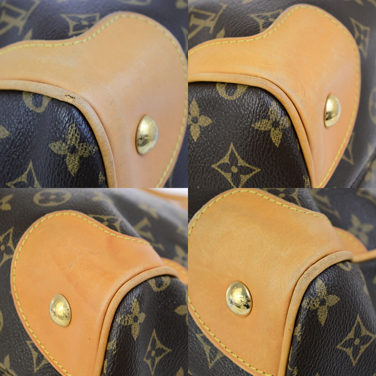 LOUIS VUITTON Retiro 2Way Hand Bag Monogram Leather BN Bordeaux M50056 29YG533