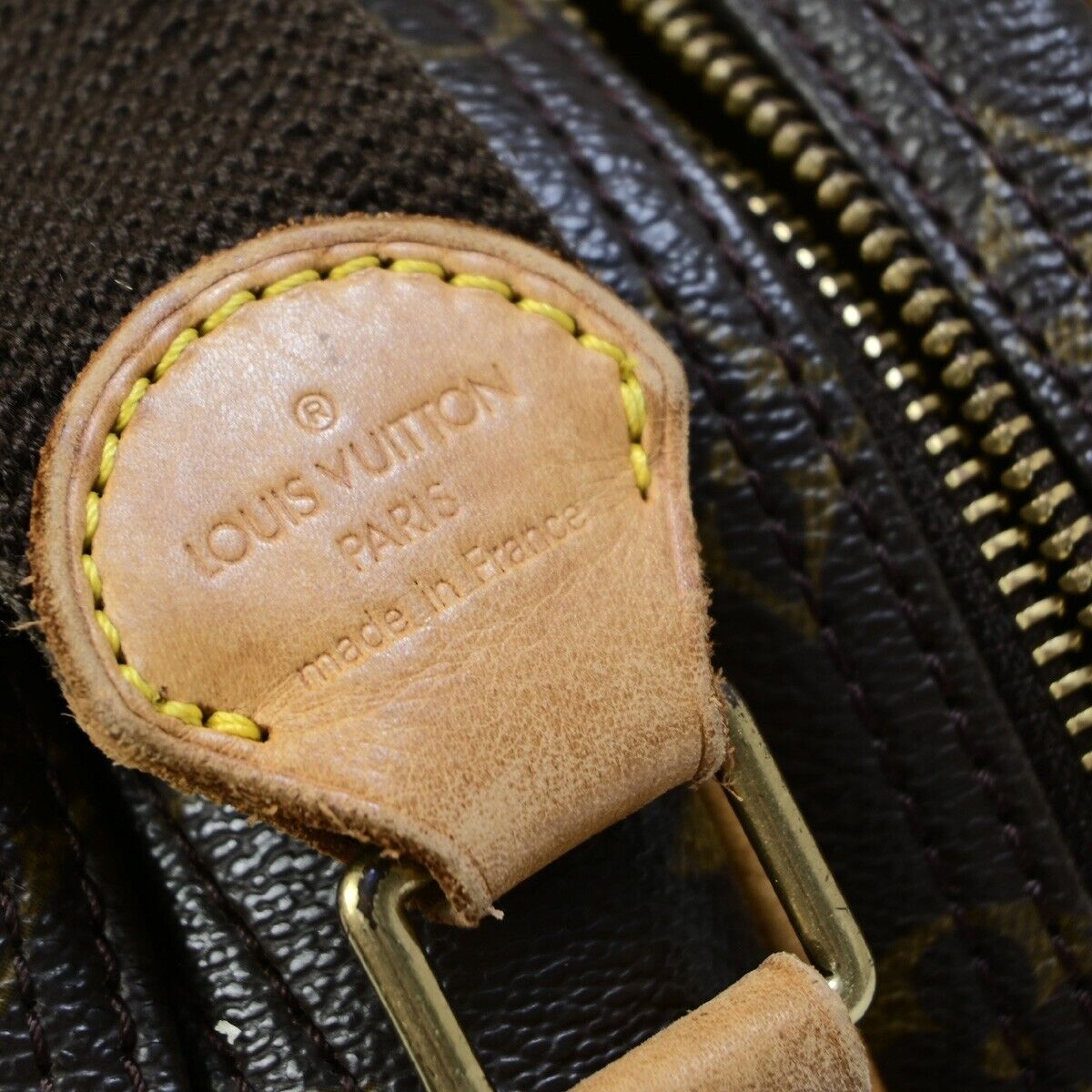 LOUIS VUITTON Reporter PM Crossbody Shoulder Bag Monogram Leather M45254 35EB359