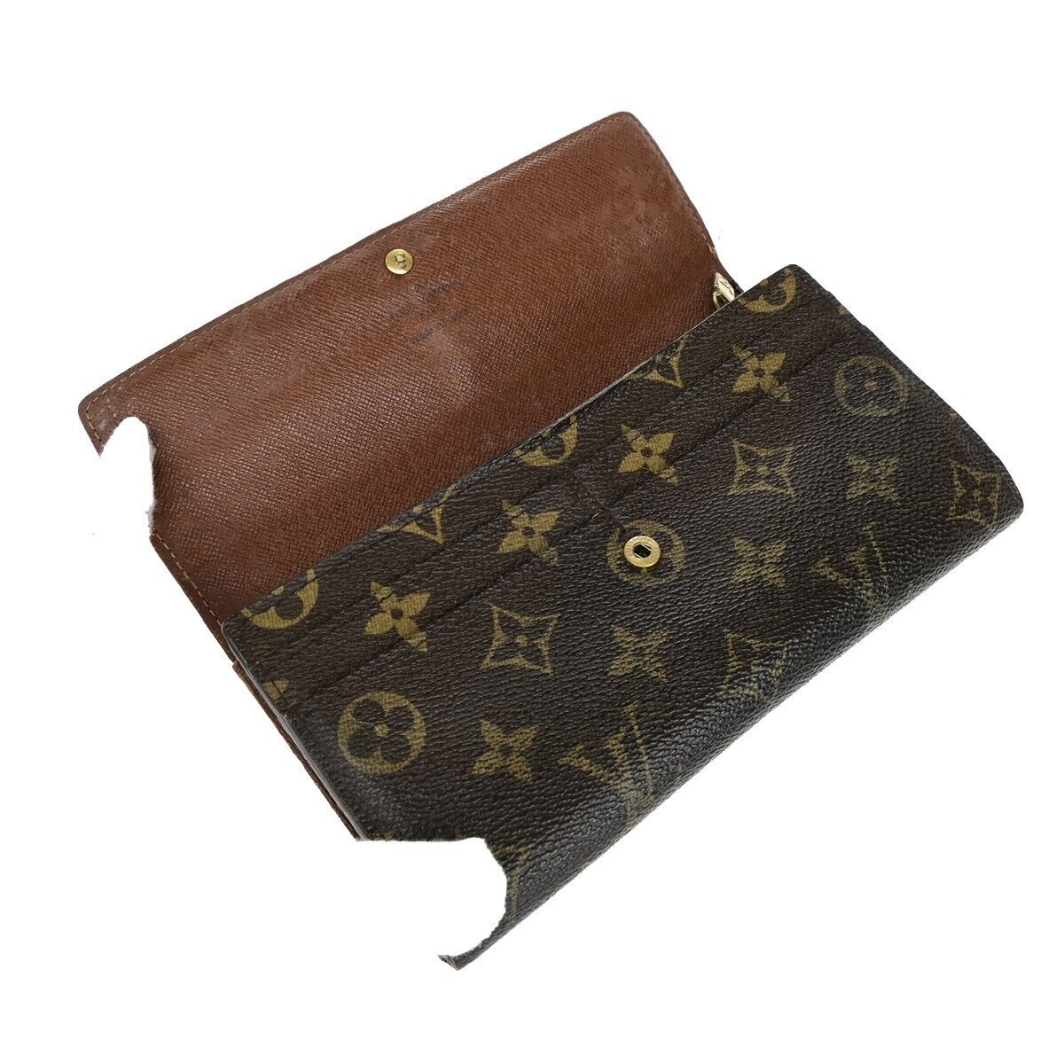 LOUIS VUITTON 4 Set Wallet Pouch Key Case Monogram Vernis Leather BN NE 87EB414