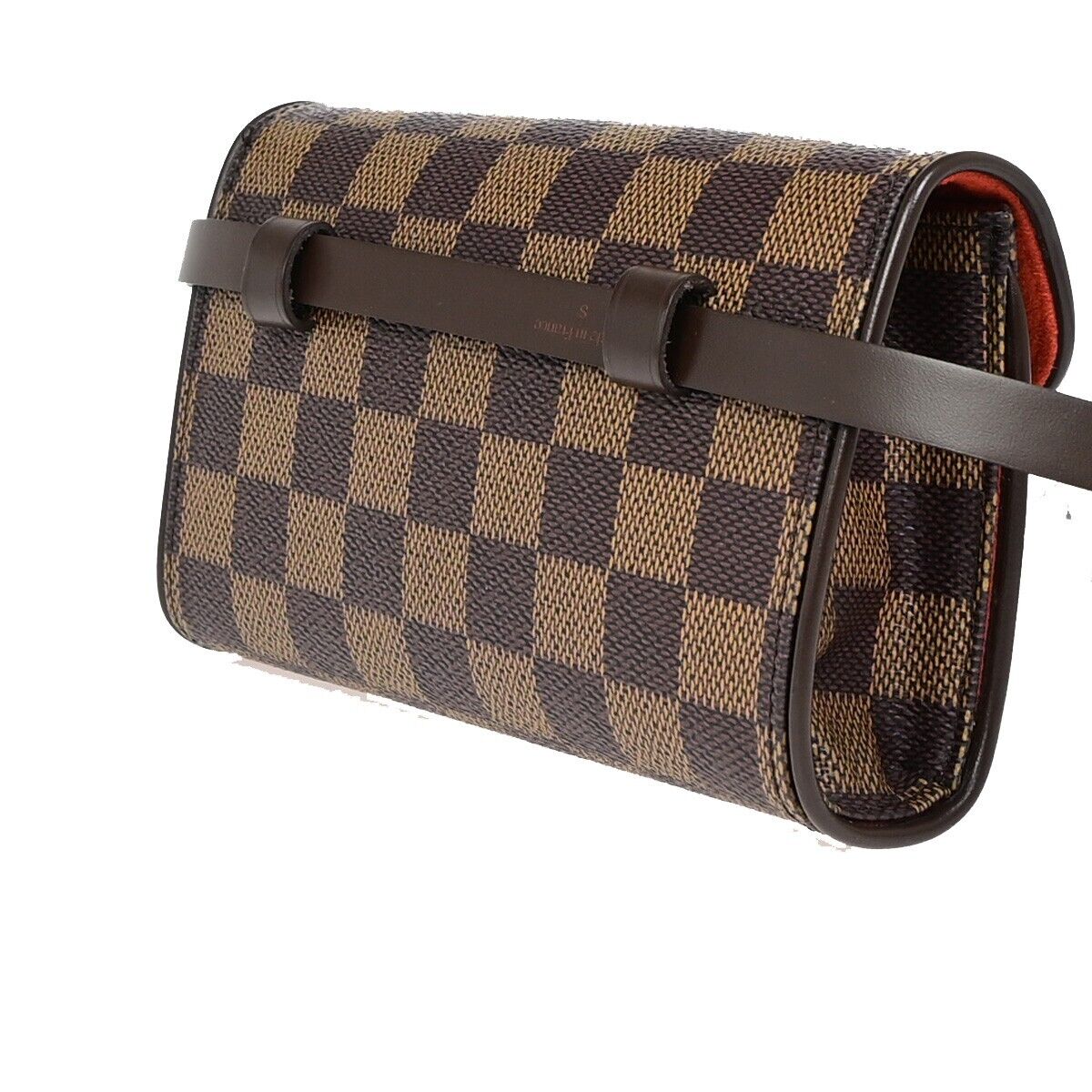 LOUIS VUITTON Pochette Florentine Bum Bag Damier Leather Brown N51856 59FA605
