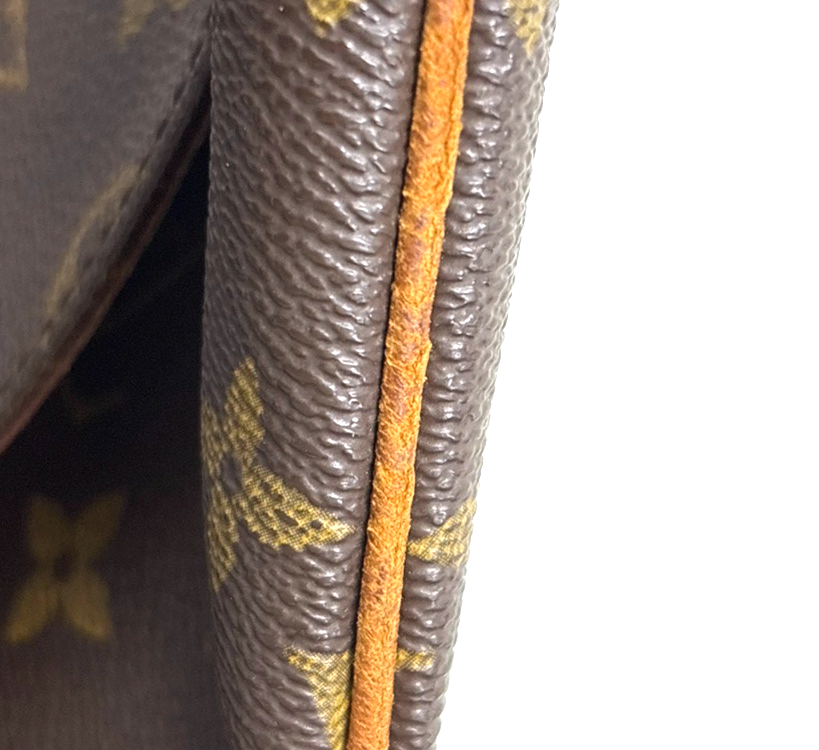 LOUIS VUITTON Musette Shoulder Bag Monogram Leather Brown France M51256 70KC720