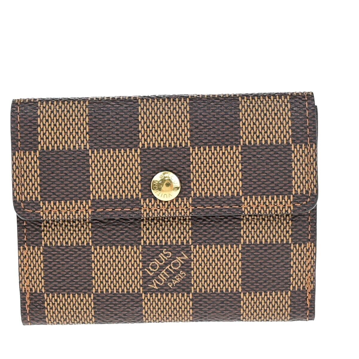 LOUIS VUITTON Ludlow Coin Case Wallet Bifold Damier Ebene Leather N62925 69EB052