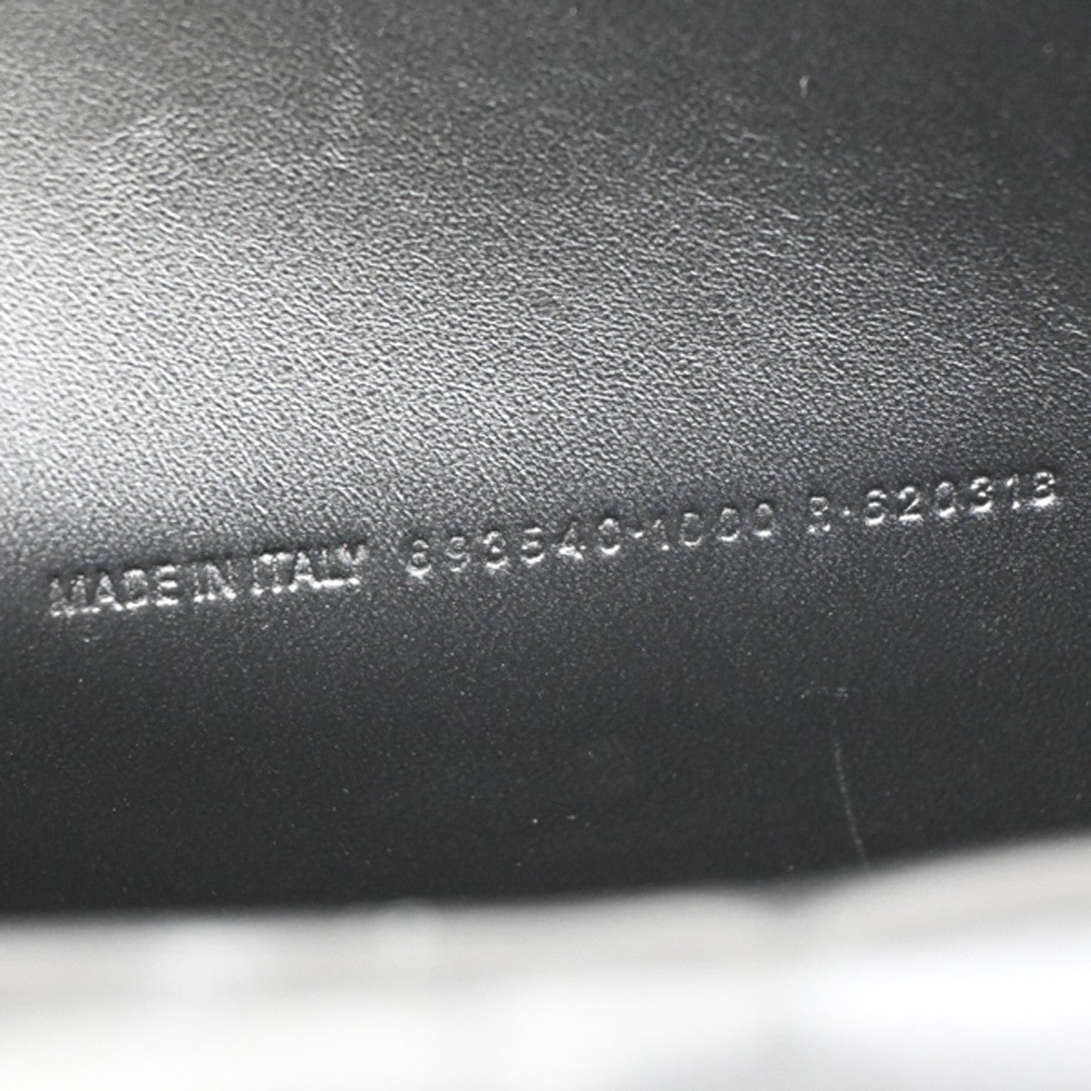 BALENCIAGA Logo Car Flap Crossbody Shoulder Bag Leather Black Italy 79YH648