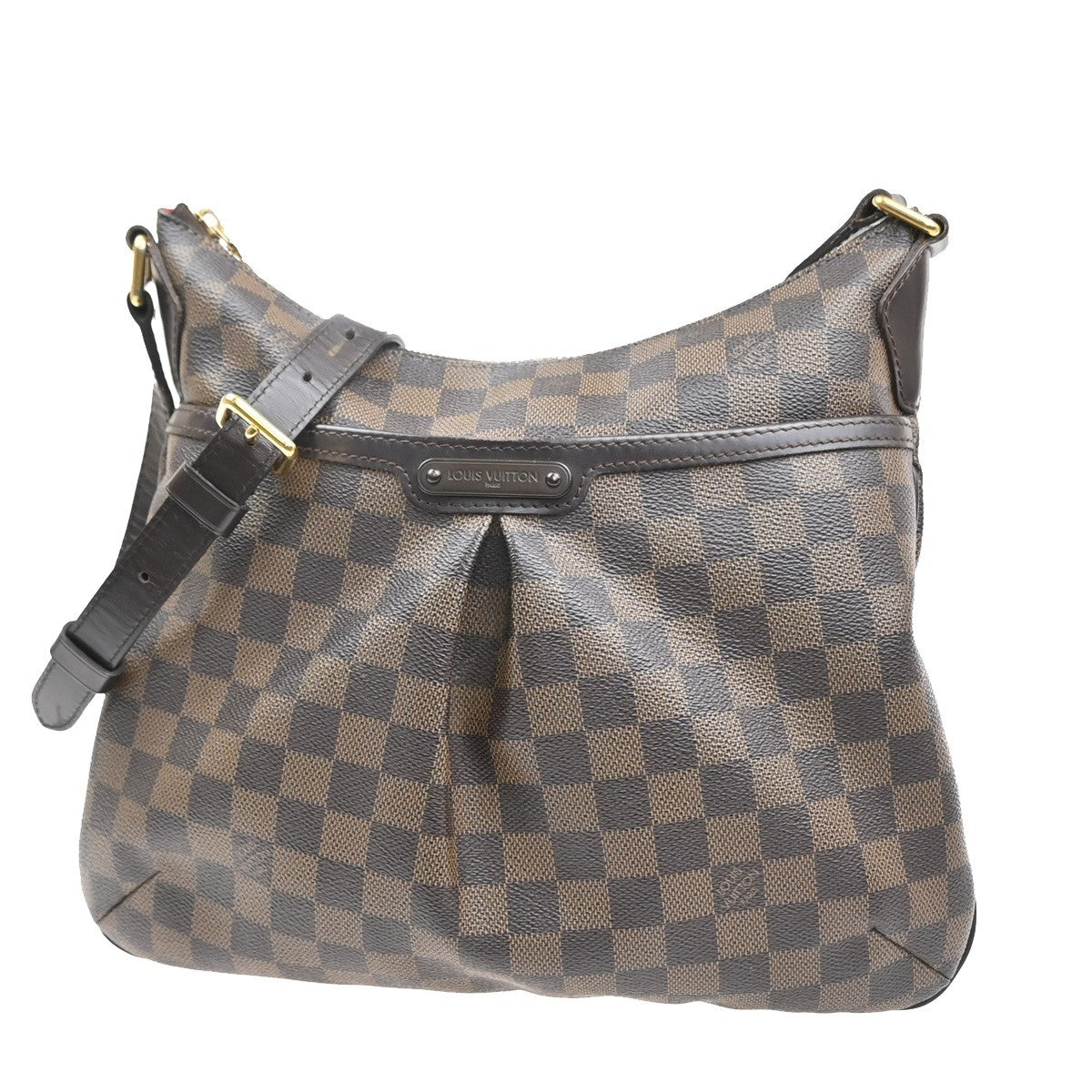LOUIS VUITTON Bloomsbury PM Shoulder Bag Damier Leather Brown N42251 14CA978