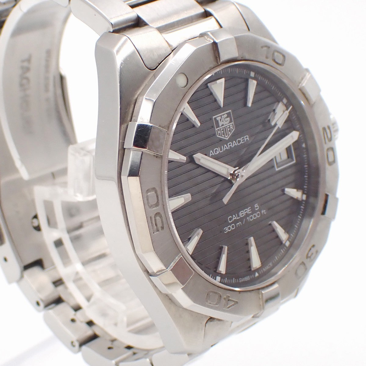 TAG HEUER Aquaracer 300M Watch Calibre 5 WAY2113.BA0910 Stainless Steel 680LC639