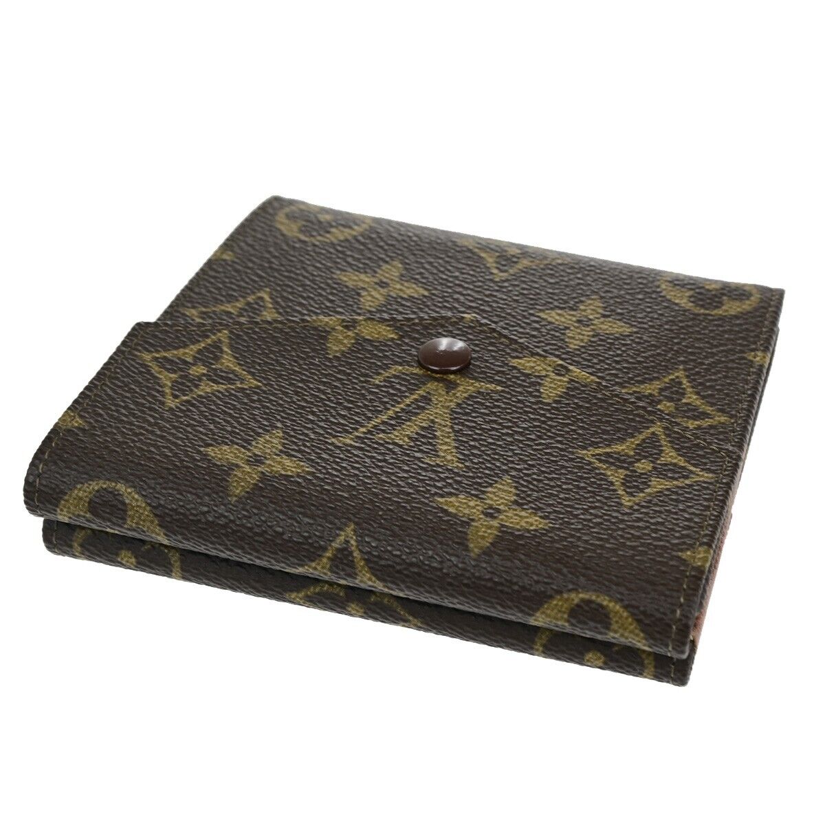 LOUIS VUITTON Porte Monnaie Billets Cartes Credit Wallet Monogram M61652 36EC843