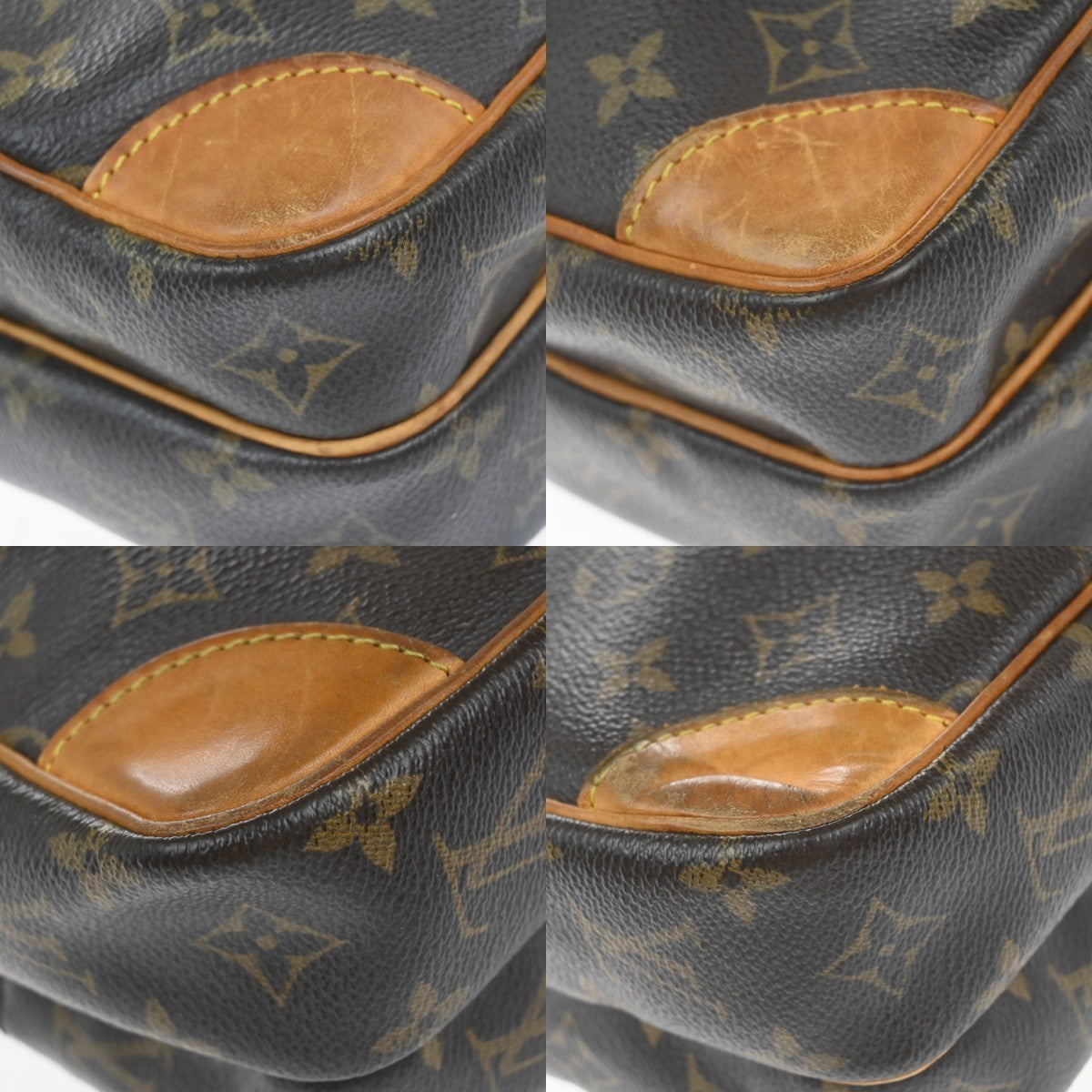 LOUIS VUITTON Amazon Crossbody Shoulder Bag Monogram Leather BN M45236 39KP483