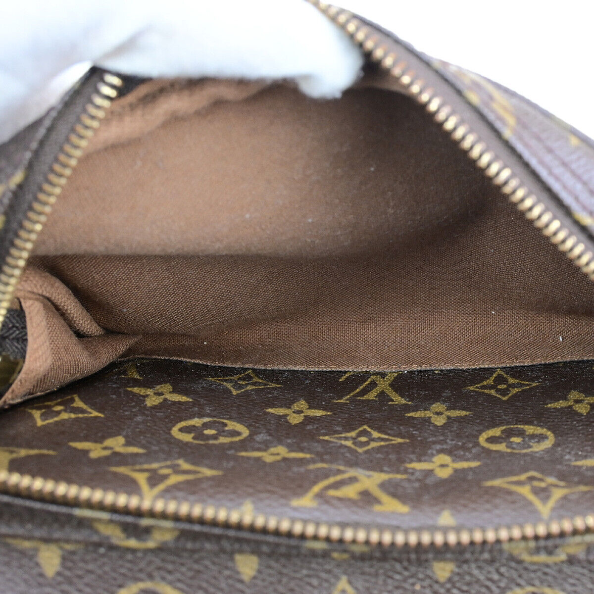 LOUIS VUITTON Montsouris GM Backpack Bag Monogram Leather Brown M51135 85YG509