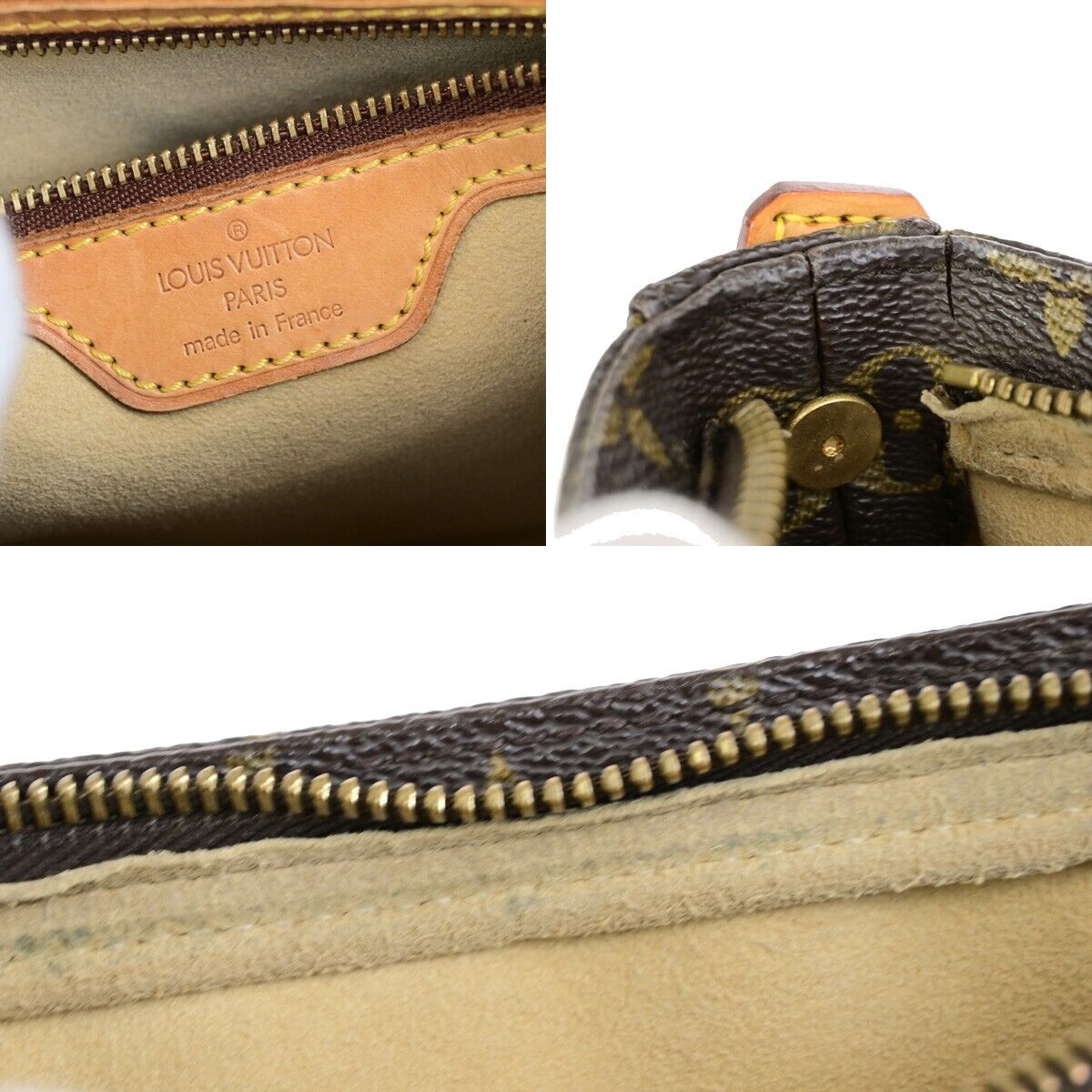 LOUIS VUITTON Looping MM Shoulder Bag Monogram Leather BN France M51146 93FB306