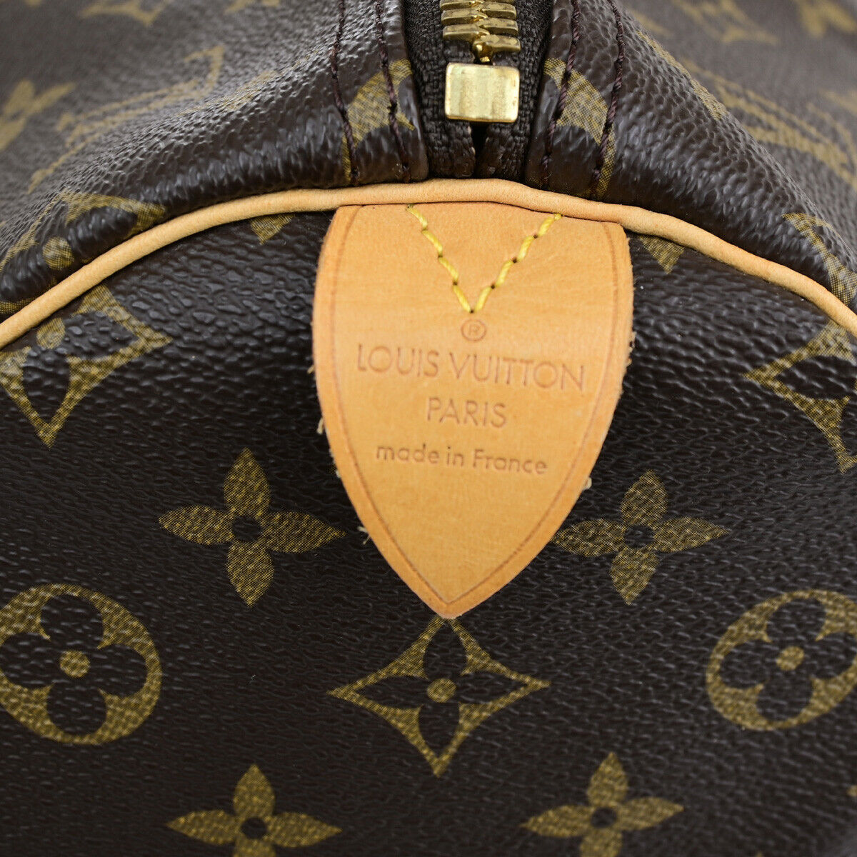LOUIS VUITTON Keepall 55 Travel Hand Bag Monogram Leather Brown M41424 26YF058