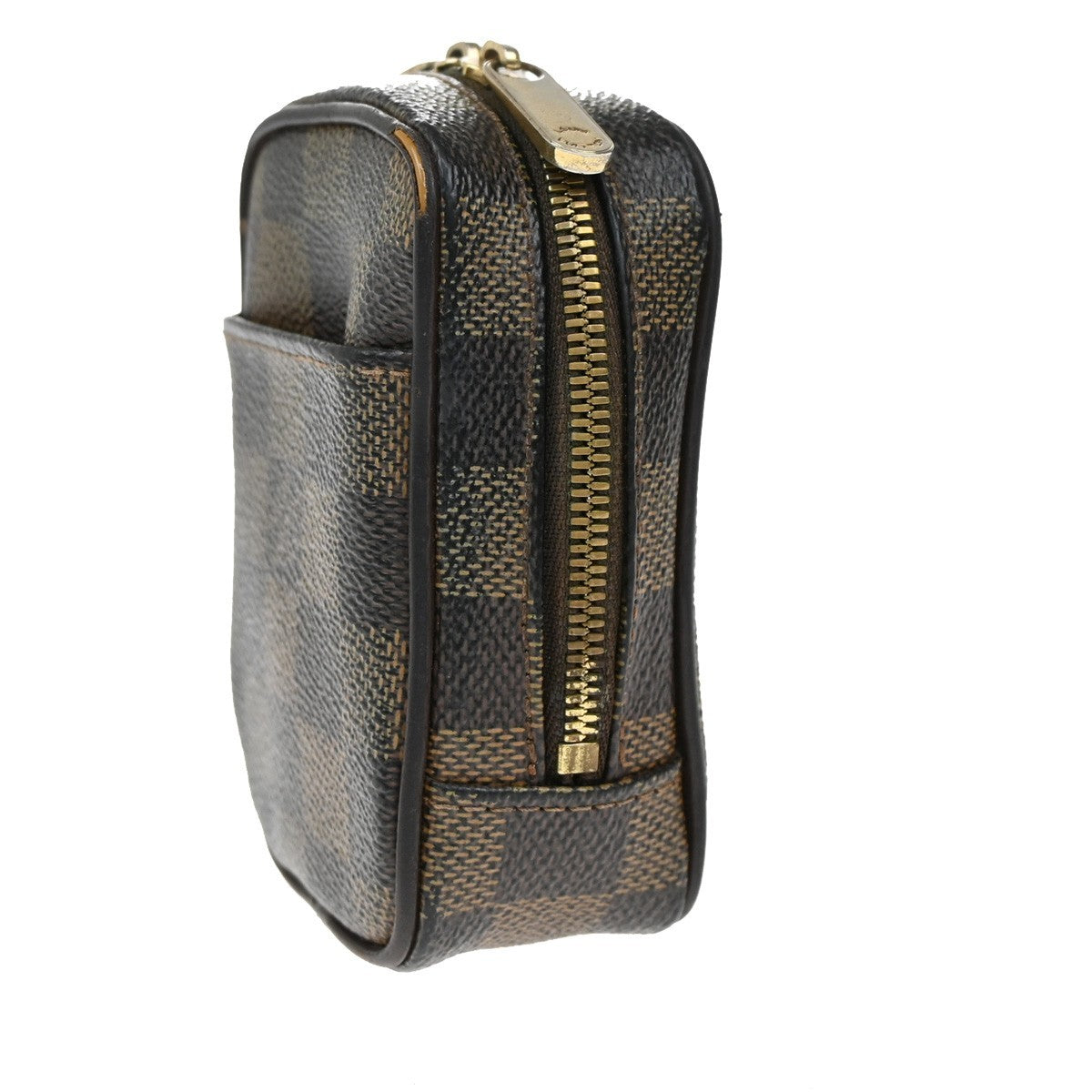LOUIS VUITTON Etui Okapi PM Shoulder Pouch Bag Damier Ebene Brown N61738 30KB575